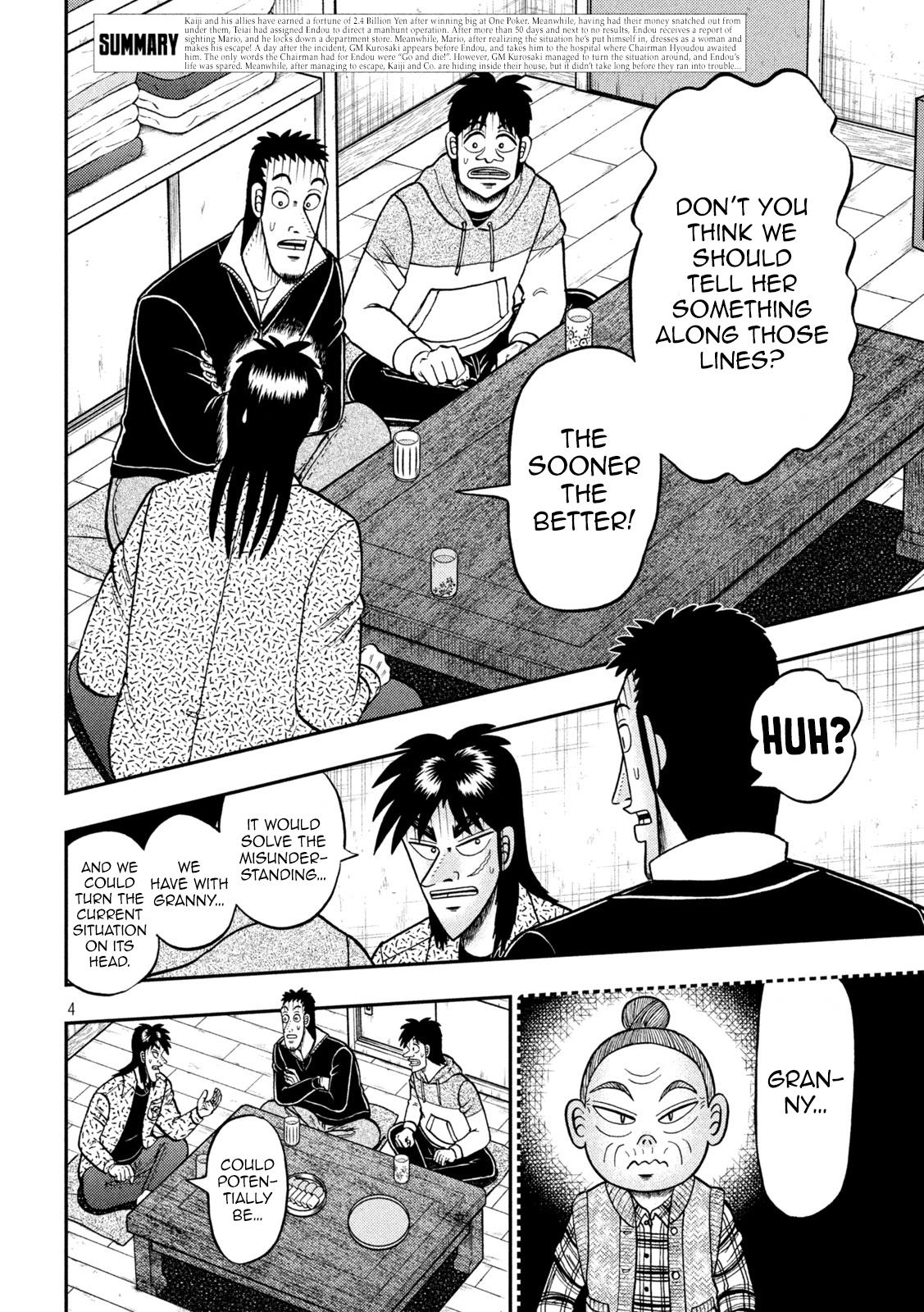 Tobaku Datenroku Kaiji - One Poker Hen - Chapter 457: Winning Over