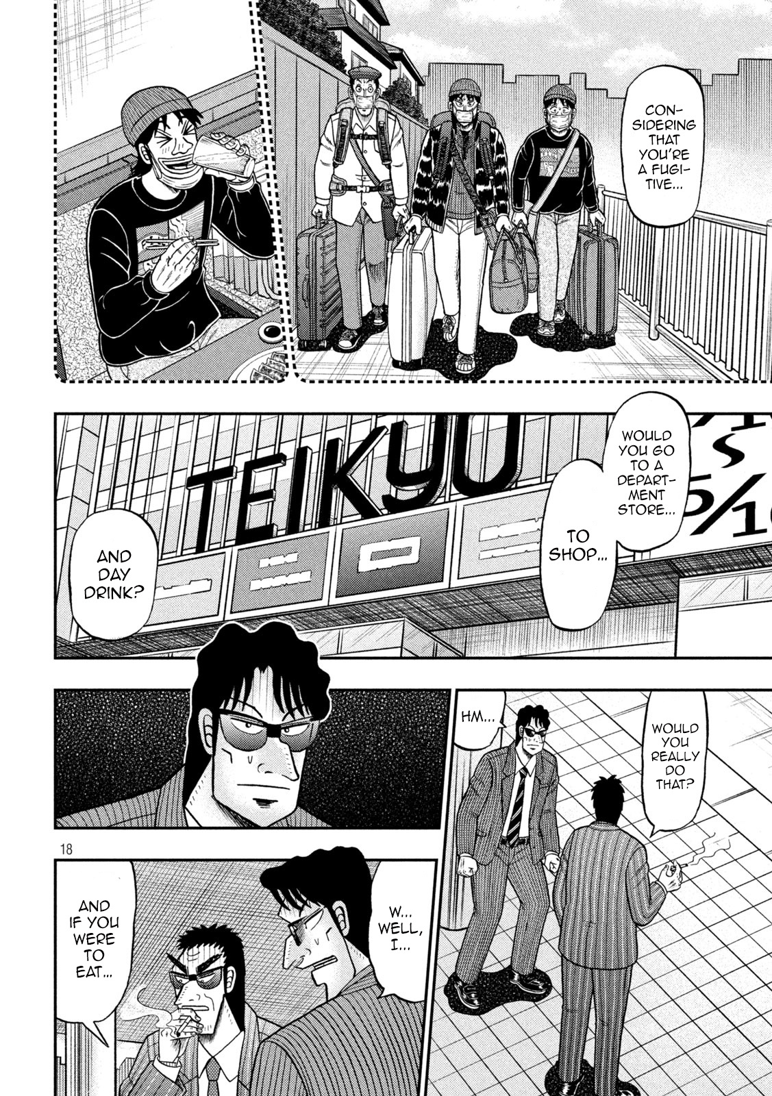 Tobaku Datenroku Kaiji - One Poker Hen - Chapter 414: Sojourn