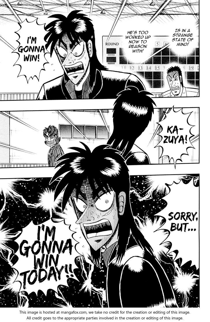 Tobaku Datenroku Kaiji - One Poker Hen - Chapter 105 V2 : Sick