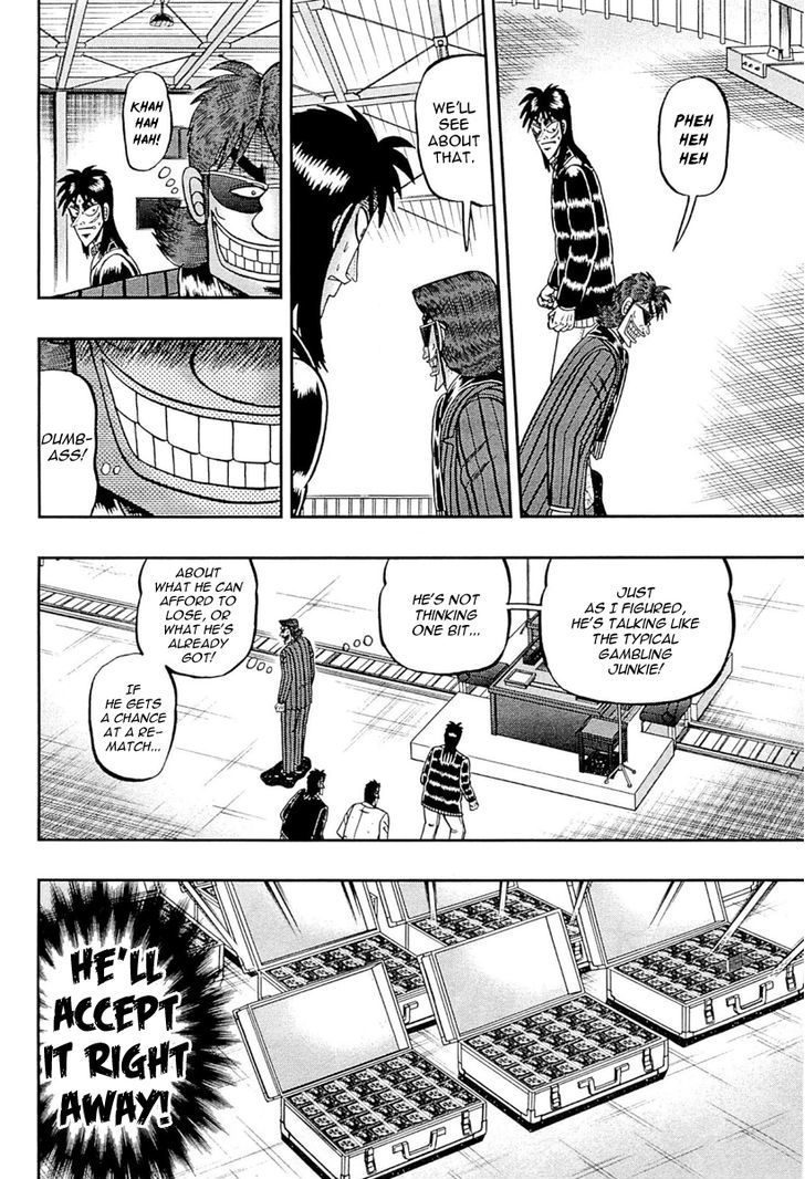 Tobaku Datenroku Kaiji - One Poker Hen - Chapter 105 V2 : Sick