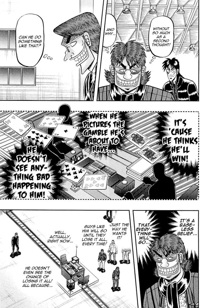 Tobaku Datenroku Kaiji - One Poker Hen - Chapter 105 V2 : Sick