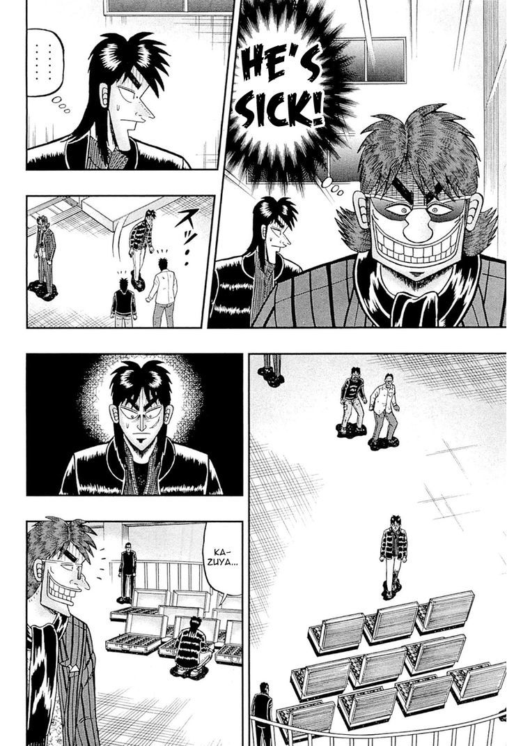 Tobaku Datenroku Kaiji - One Poker Hen - Chapter 105 V2 : Sick