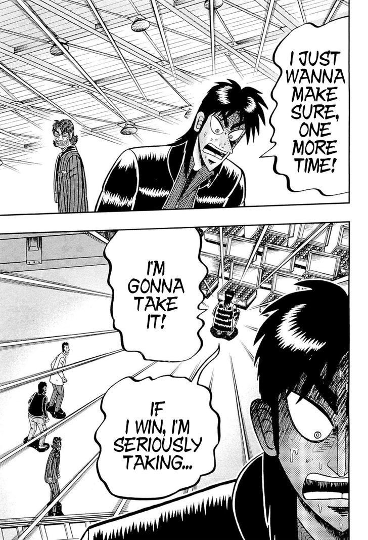 Tobaku Datenroku Kaiji - One Poker Hen - Chapter 105 V2 : Sick