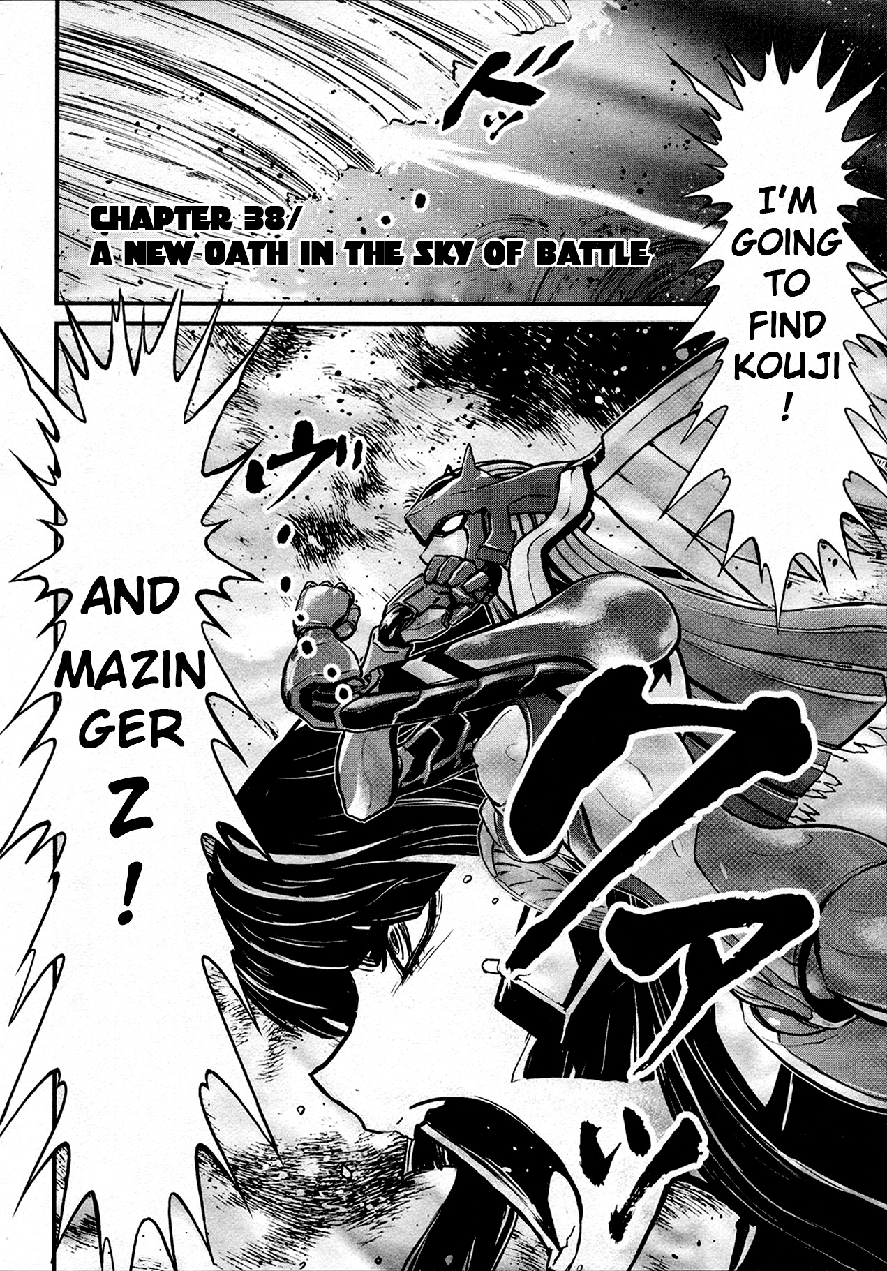 Shin Mazinger Zero - Vol.8 Chapter 38: A New Oath In The Sky Of Battle