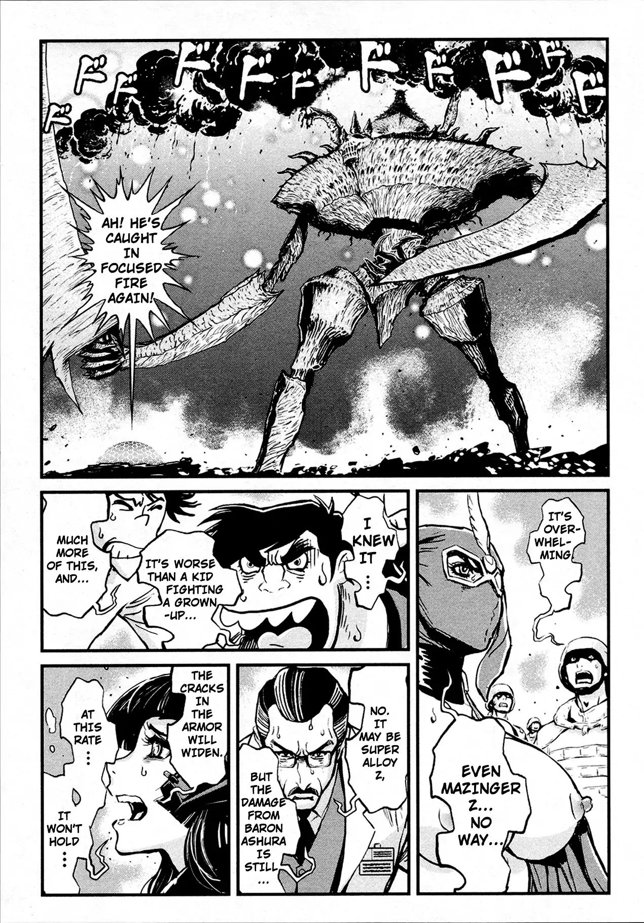 Shin Mazinger Zero - Vol.7 Chapter 32: An Inhuman Last Resort