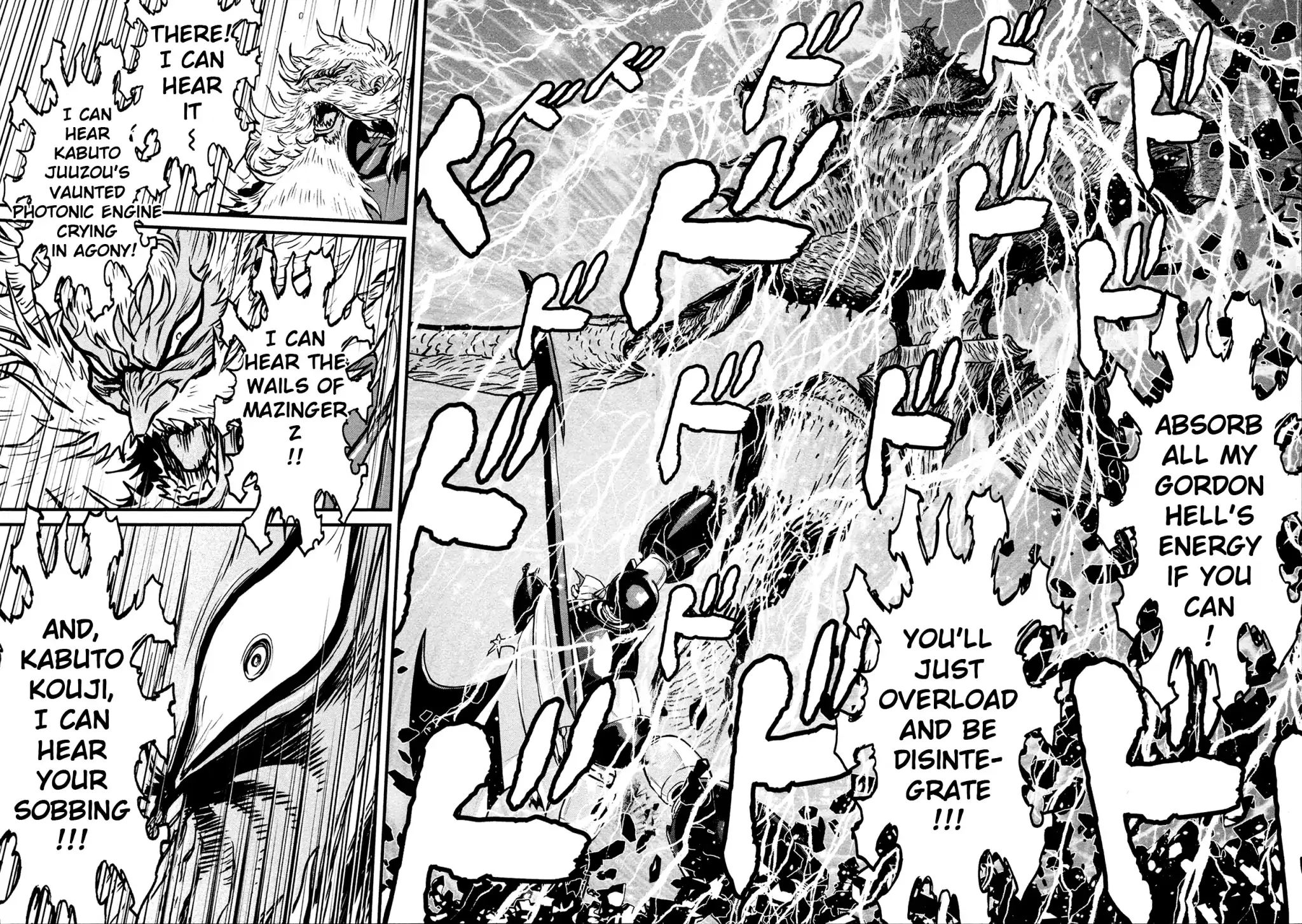 Shin Mazinger Zero - Vol.7 Chapter 35: The Devil S  Super Evolution Slices Through The Storm Of Flames