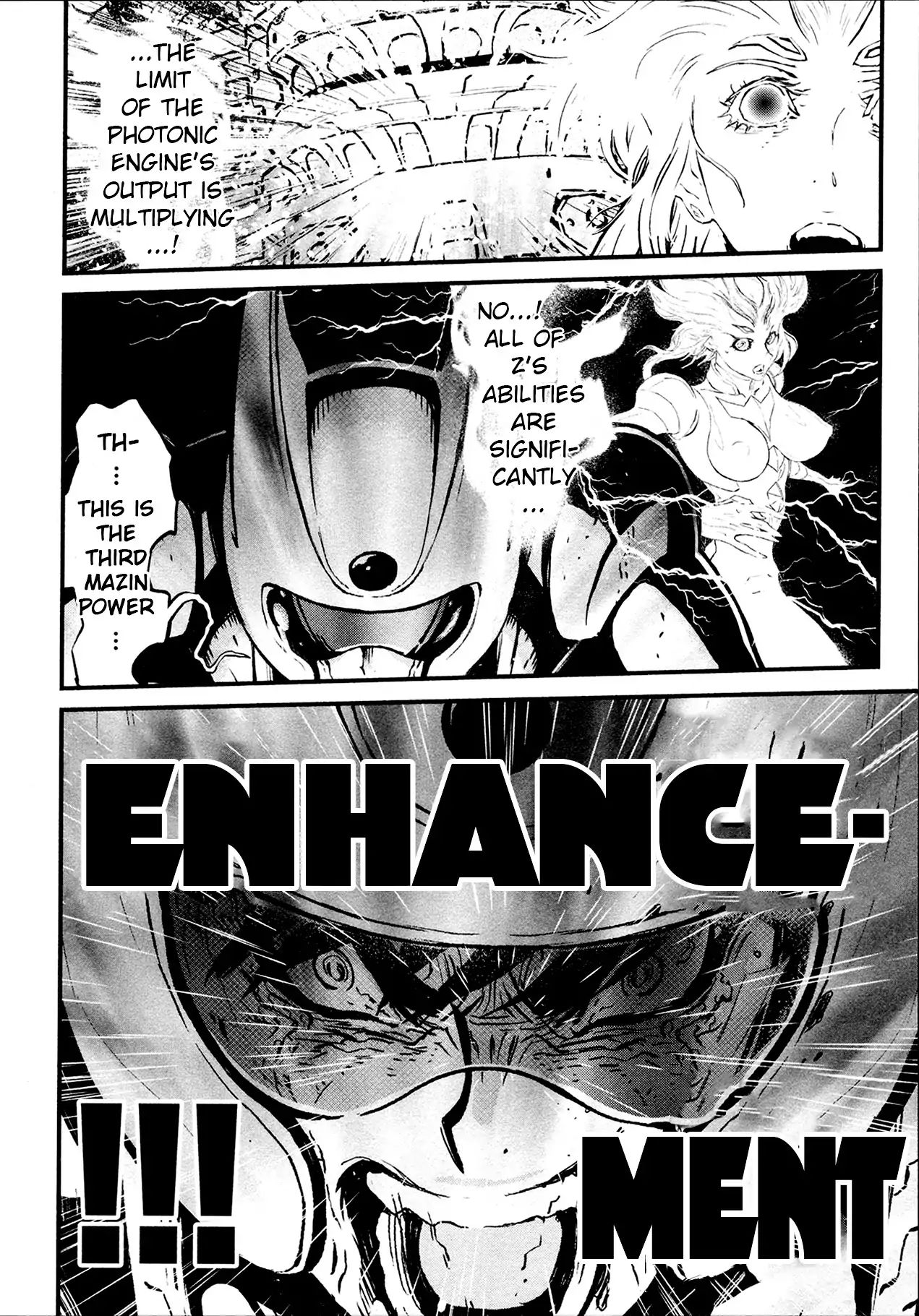 Shin Mazinger Zero - Vol.7 Chapter 35: The Devil S  Super Evolution Slices Through The Storm Of Flames