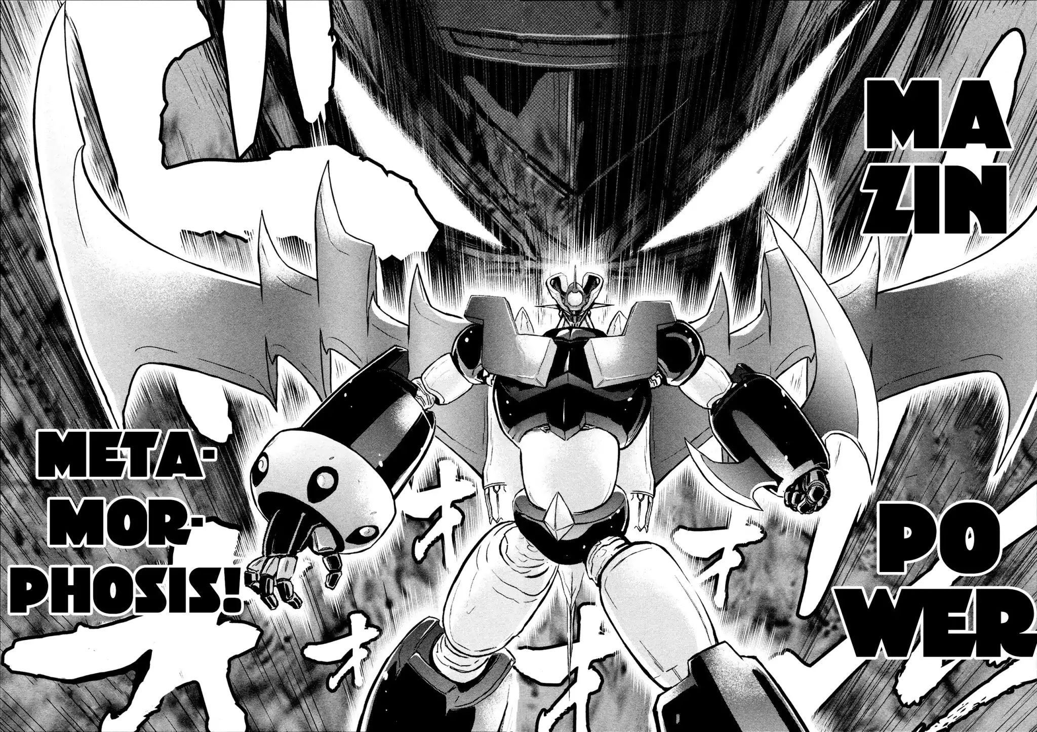 Shin Mazinger Zero - Vol.7 Chapter 35: The Devil S  Super Evolution Slices Through The Storm Of Flames