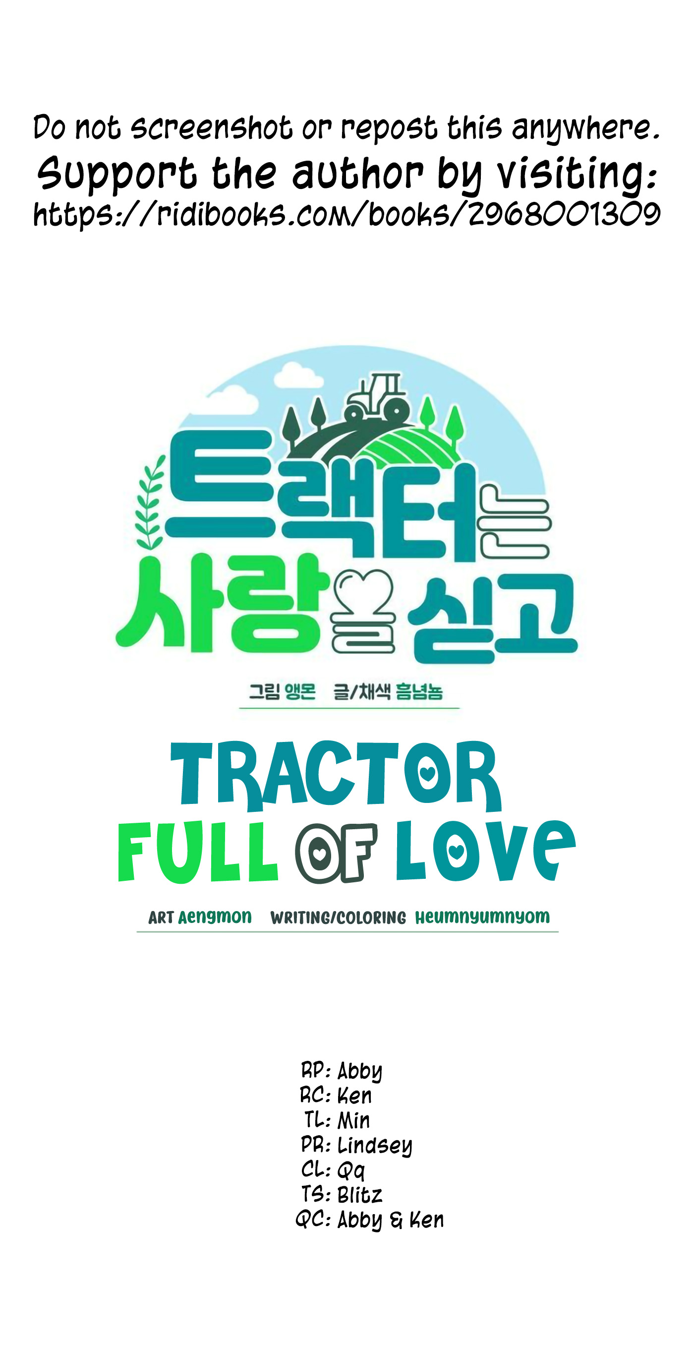 Tractor Full Of Love - Chapter 1