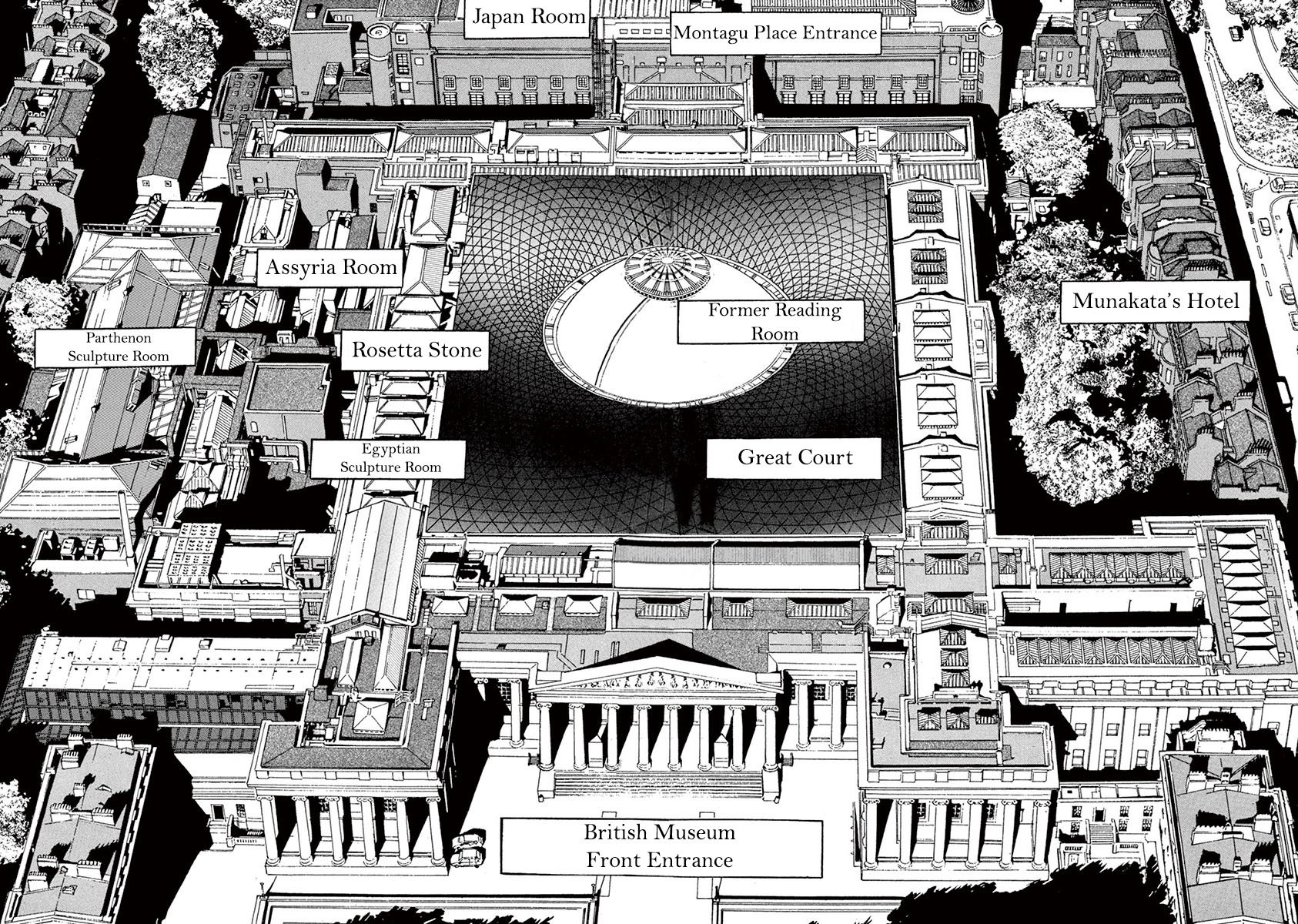 Munakata Kyouju Ikouroku - Vol.15 Chapter 44.1: The Great British Museum Adventure (Part 2) [1]