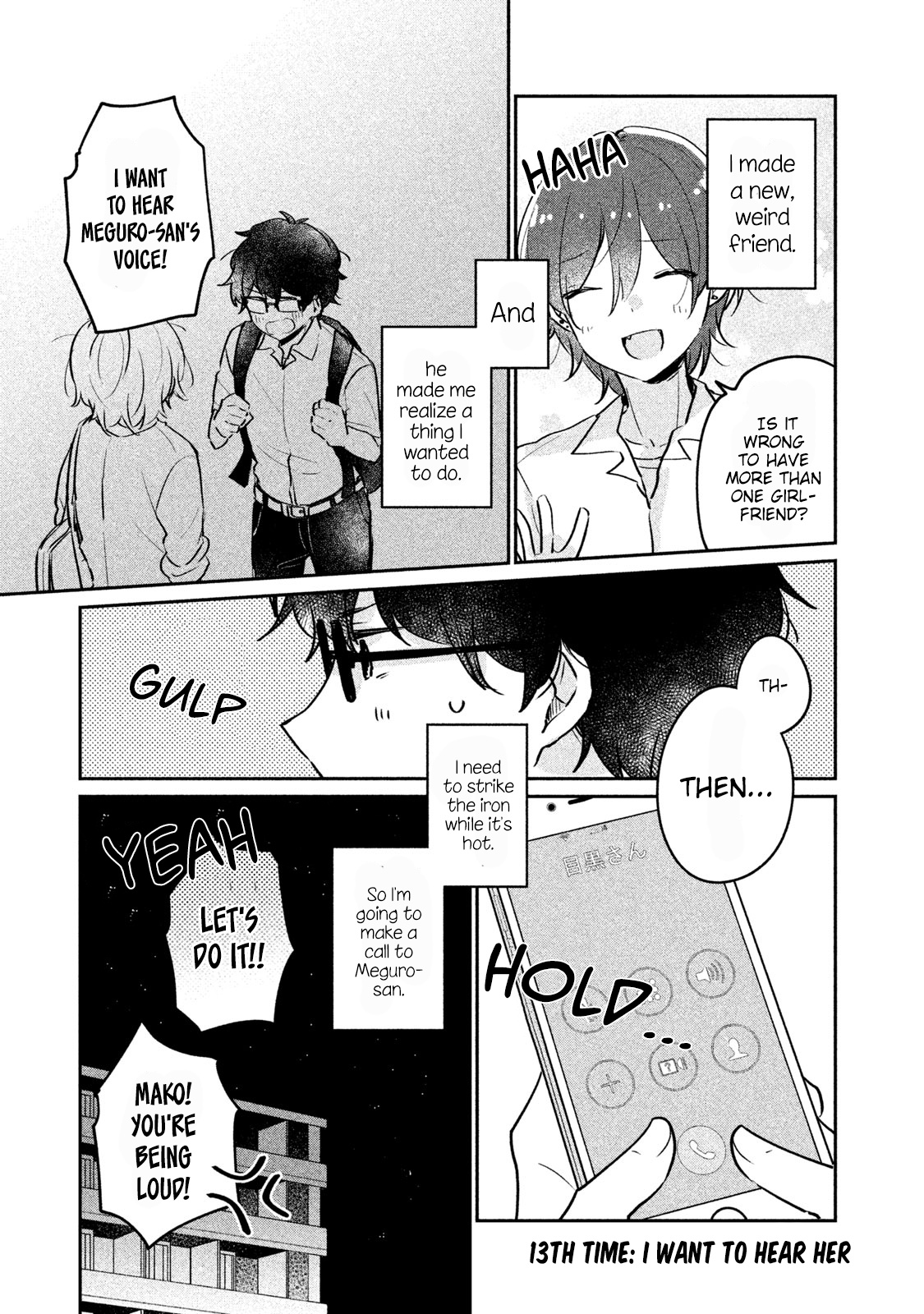 It's Not Meguro-San's First Time - Vol.2 Chapter 13: I Want To Hear Her