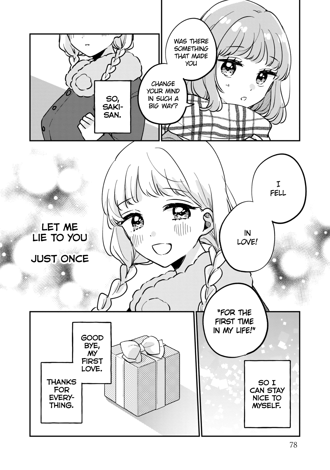 It's Not Meguro-San's First Time - Vol.6 Chapter 42.5: Lie To You Just Once