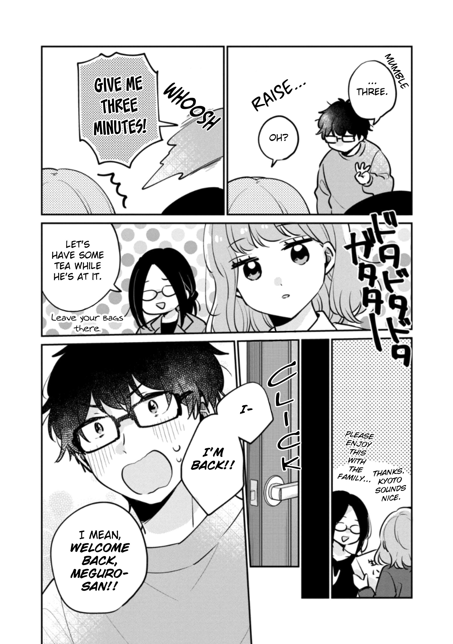 It's Not Meguro-San's First Time - Vol.4 Chapter 31: I Am Back