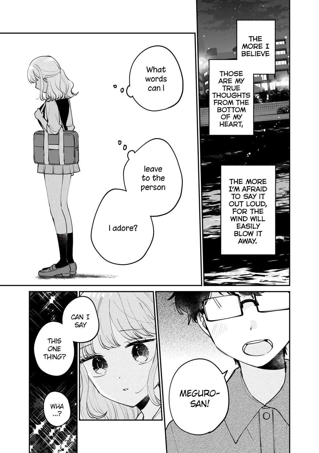 It's Not Meguro-San's First Time - Chapter 76: What Can I Leave