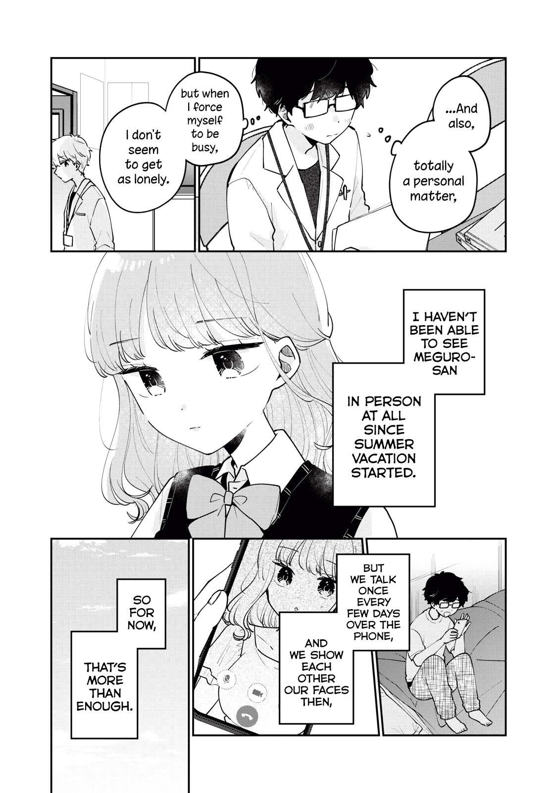 It's Not Meguro-San's First Time - Vol.10 Chapter 73: What She Needs By Her Side Now