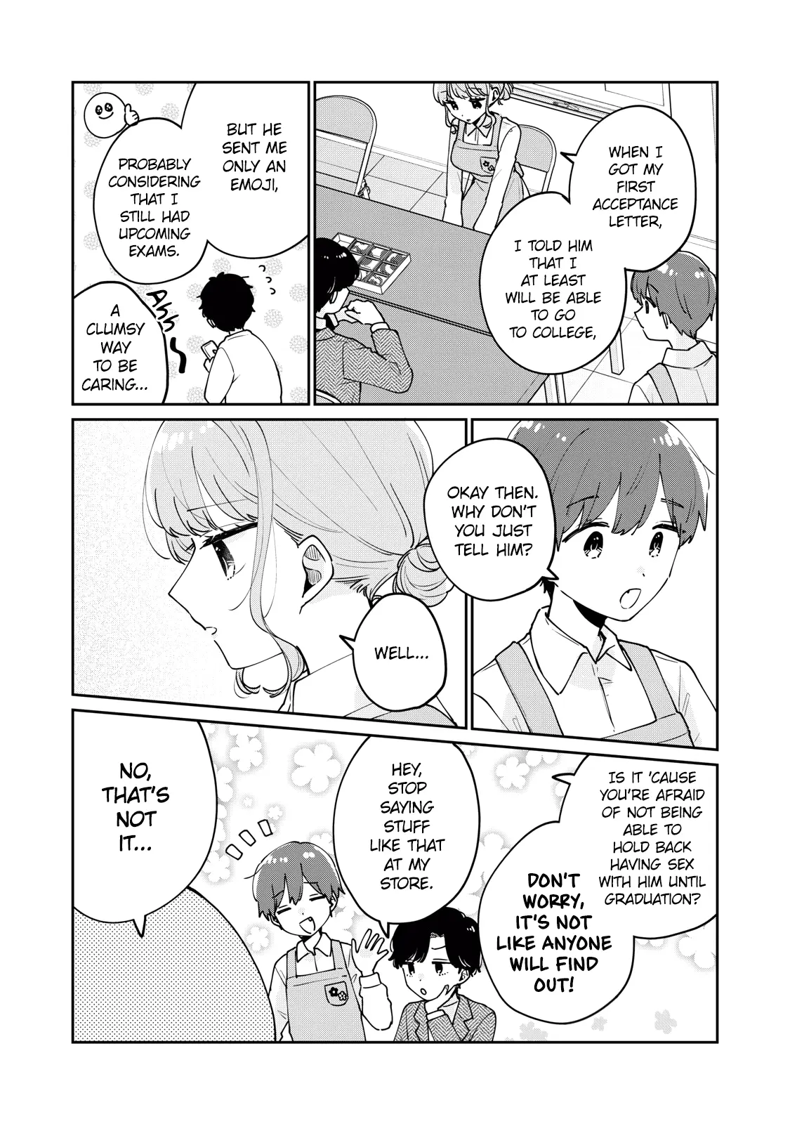 It's Not Meguro-San's First Time - Vol.11 Chapter 77: Takes A Lot Of Courage