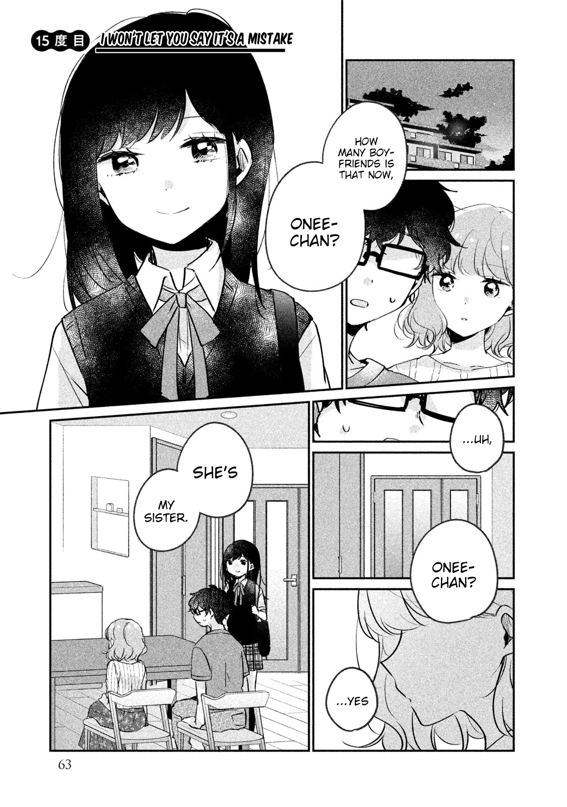 It's Not Meguro-San's First Time - Vol.2 Chapter 15: I Won't Let You Say It's A Mistake