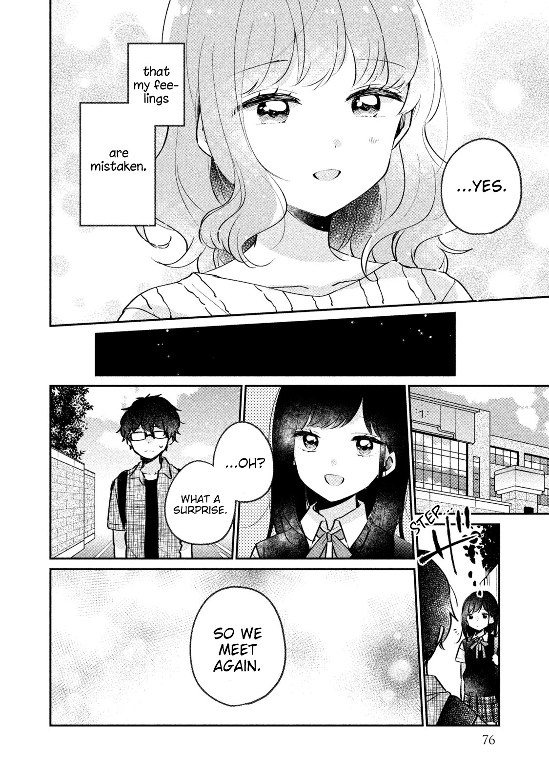 It's Not Meguro-San's First Time - Vol.2 Chapter 15: I Won't Let You Say It's A Mistake