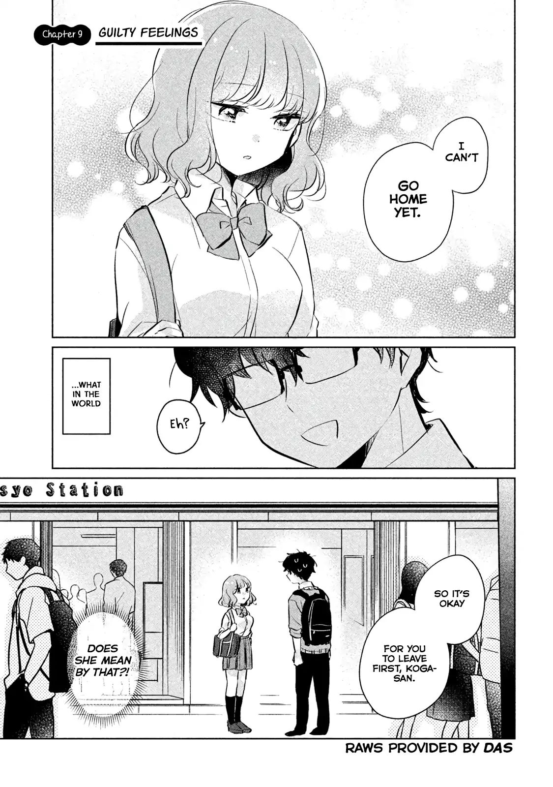 It's Not Meguro-San's First Time - Vol.1 Chapter 9: Guilty Feelings