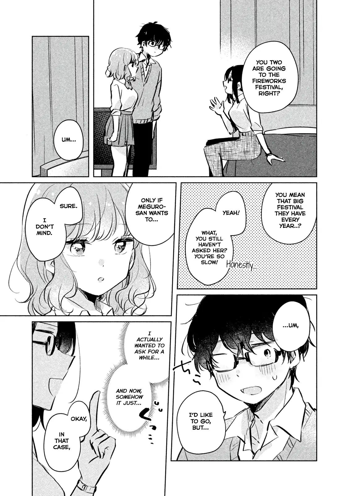 It's Not Meguro-San's First Time - Vol.1 Chapter 9: Guilty Feelings