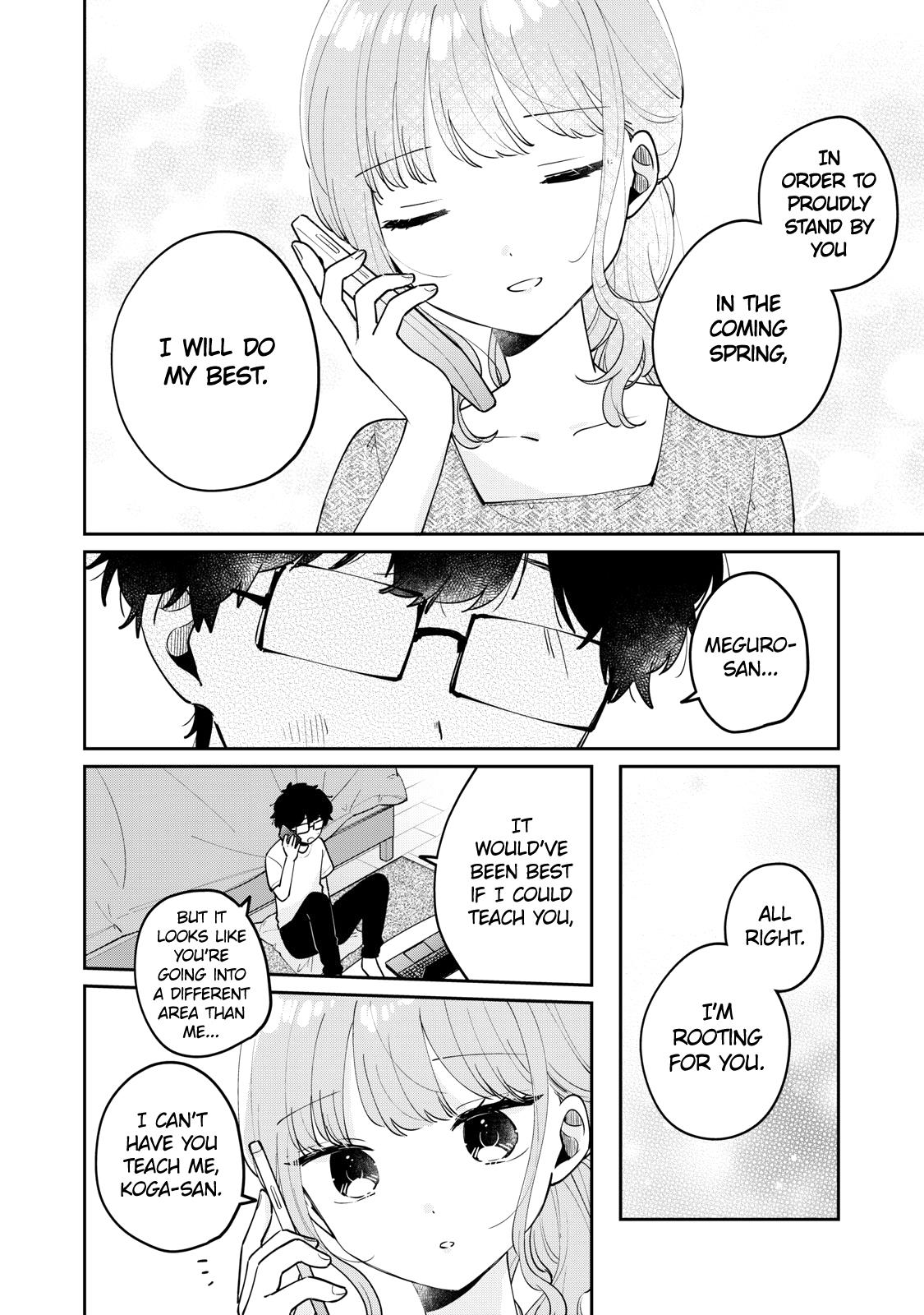 It's Not Meguro-San's First Time - Vol.10 Chapter 70: Confidence