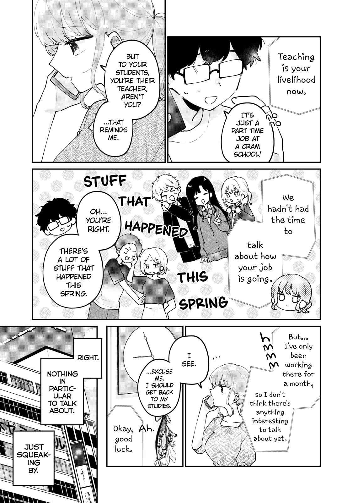 It's Not Meguro-San's First Time - Vol.10 Chapter 70: Confidence