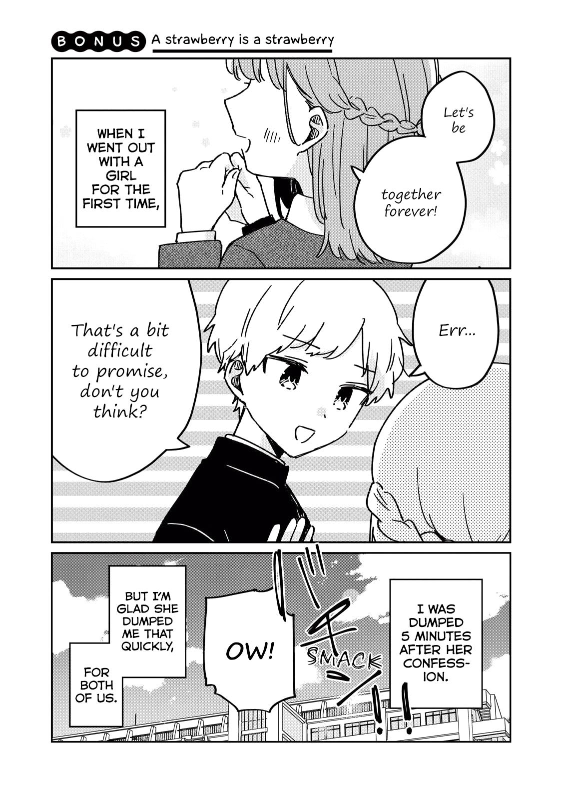 It's Not Meguro-San's First Time - Vol.10 Chapter 71.5: A Strawberry Is A Strawberry