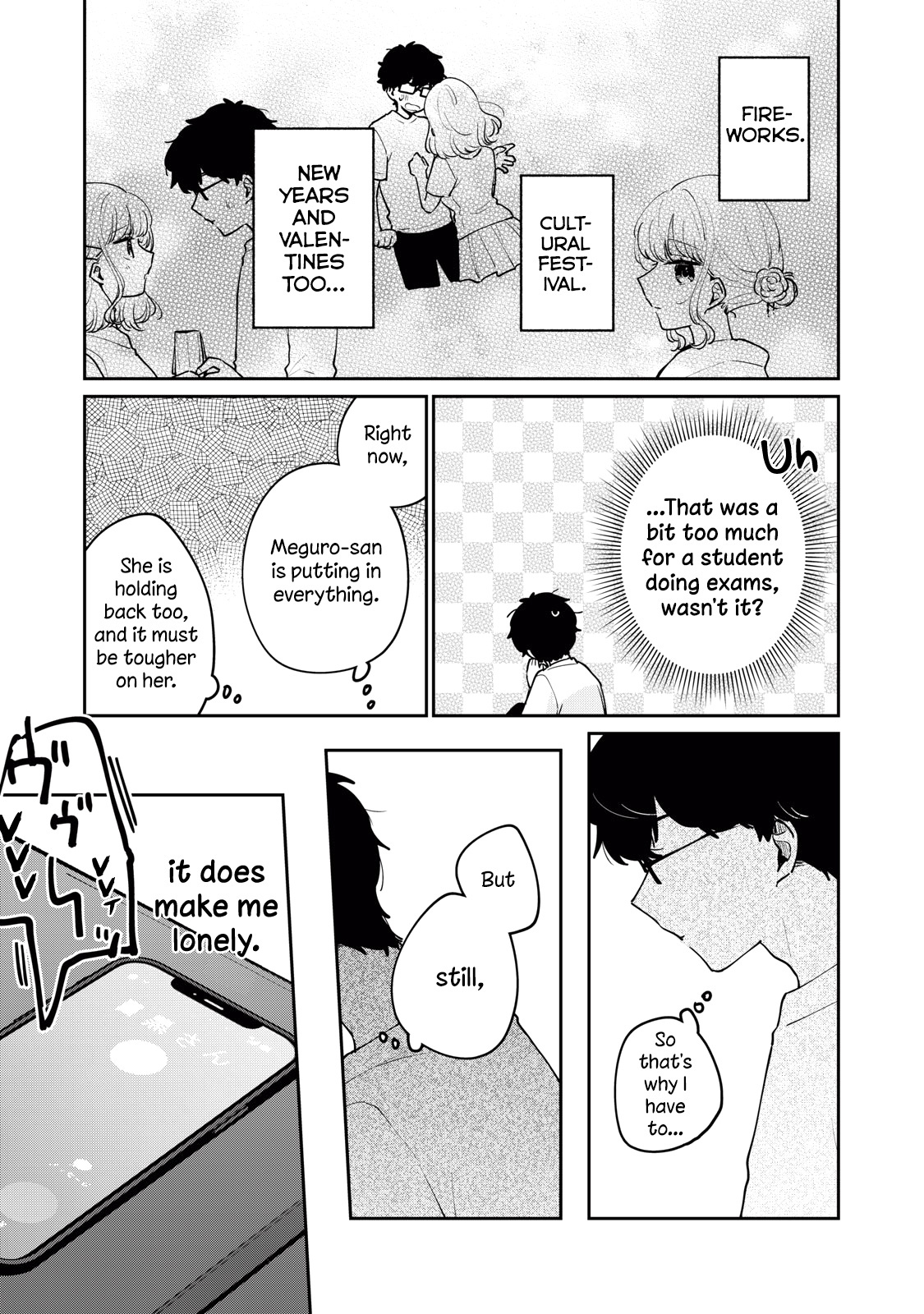 It's Not Meguro-San's First Time - Vol.10 Chapter 72: Looking At It Together