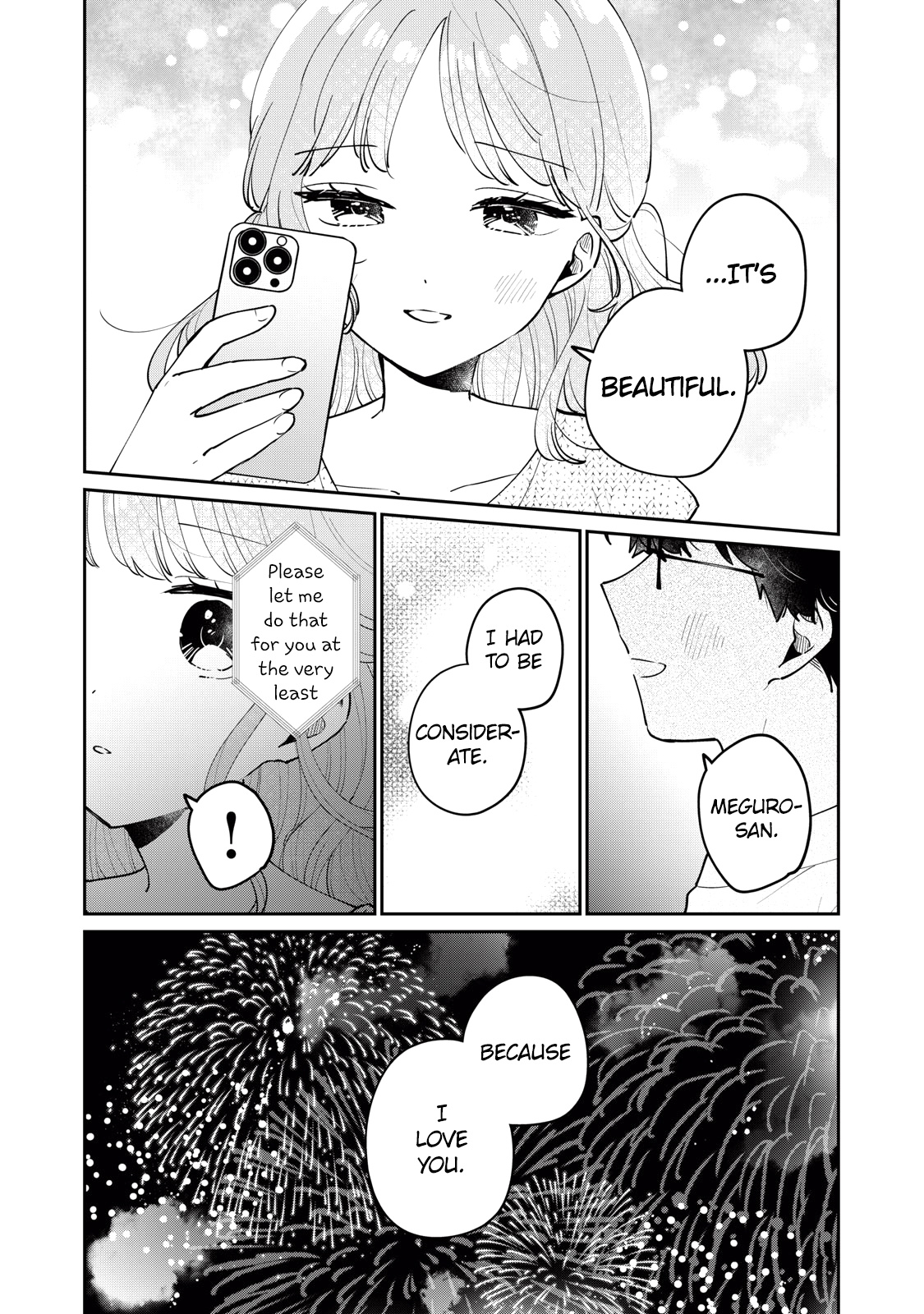 It's Not Meguro-San's First Time - Vol.10 Chapter 72: Looking At It Together