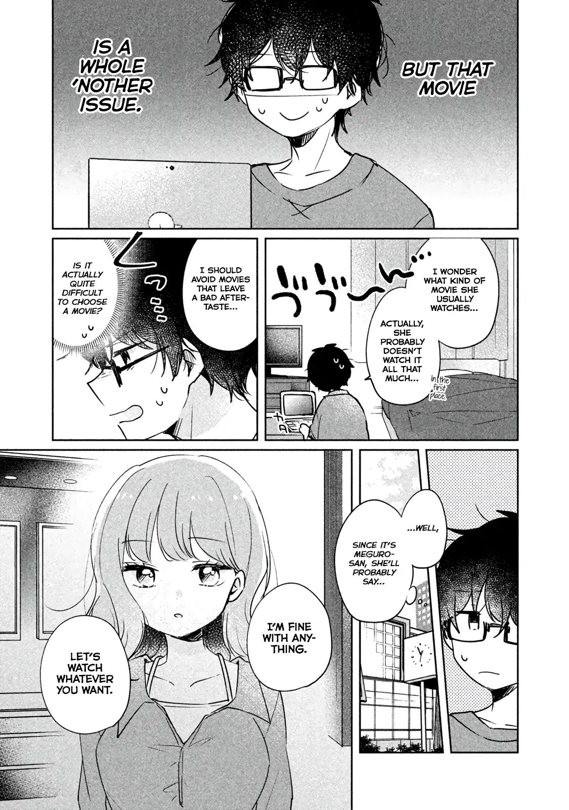 It's Not Meguro-San's First Time - Vol.1 Chapter 8: Did You Not Like It?