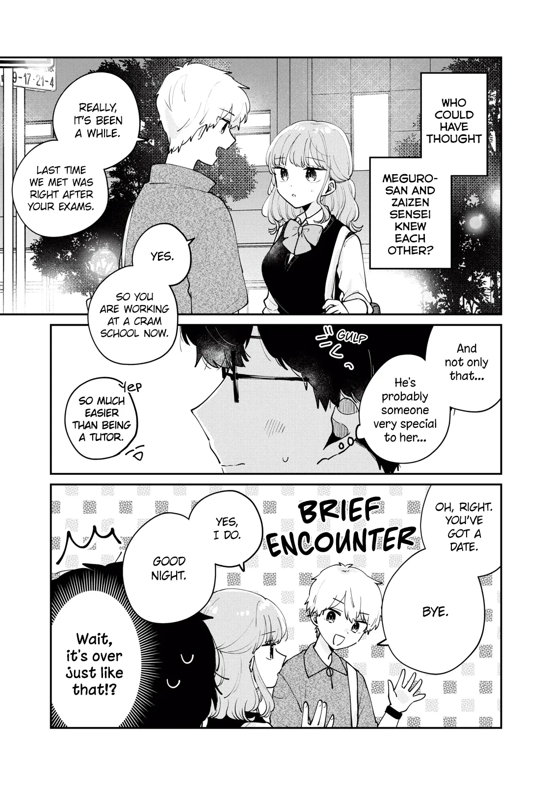 It's Not Meguro-San's First Time - Vol.11 Chapter 74: Helped Me Find The Answers Together