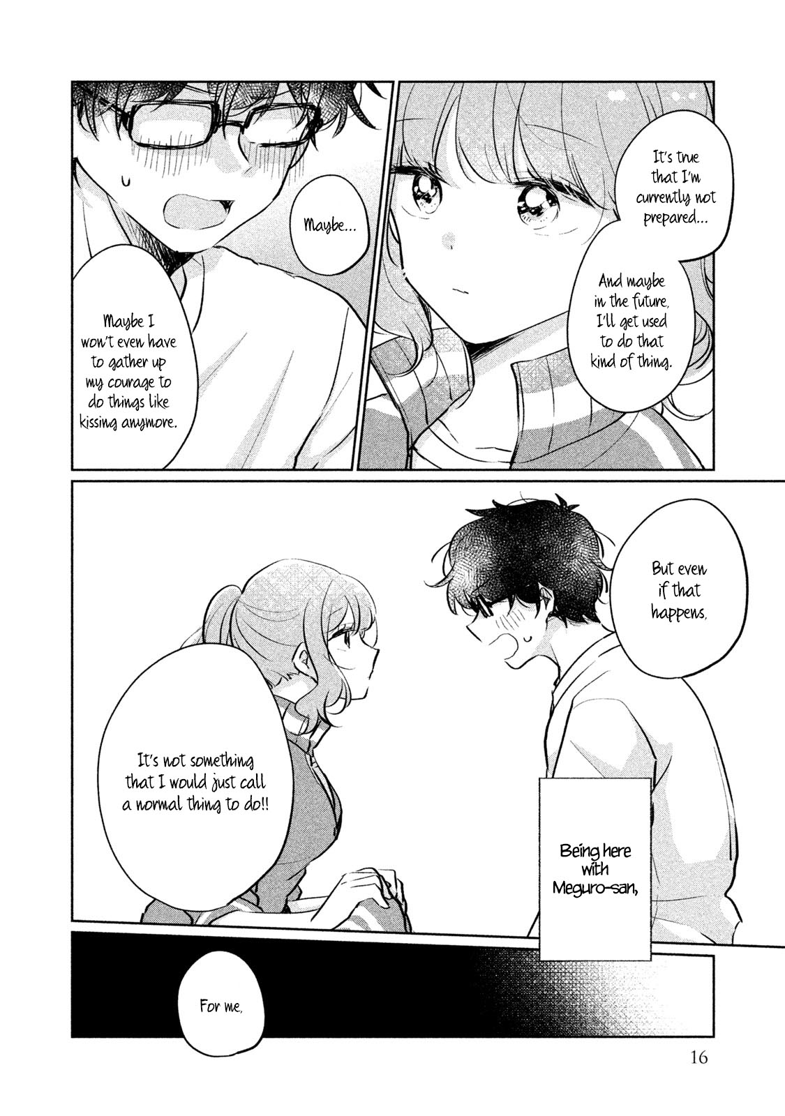 It's Not Meguro-San's First Time - Vol.2 Chapter 11: A Normal Thing