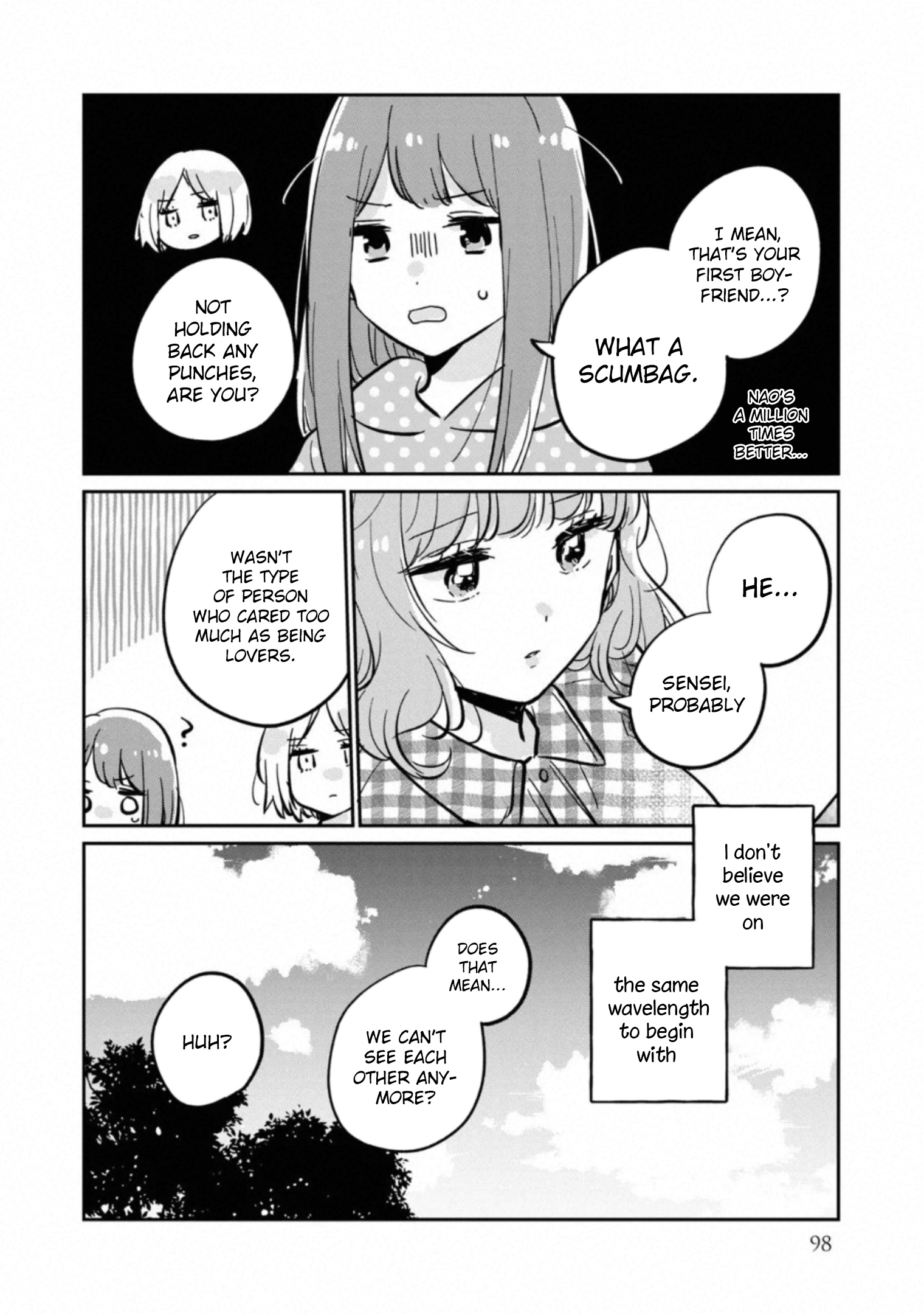 It's Not Meguro-San's First Time - Vol.4 Chapter 30.5: Bonus: To My First Love