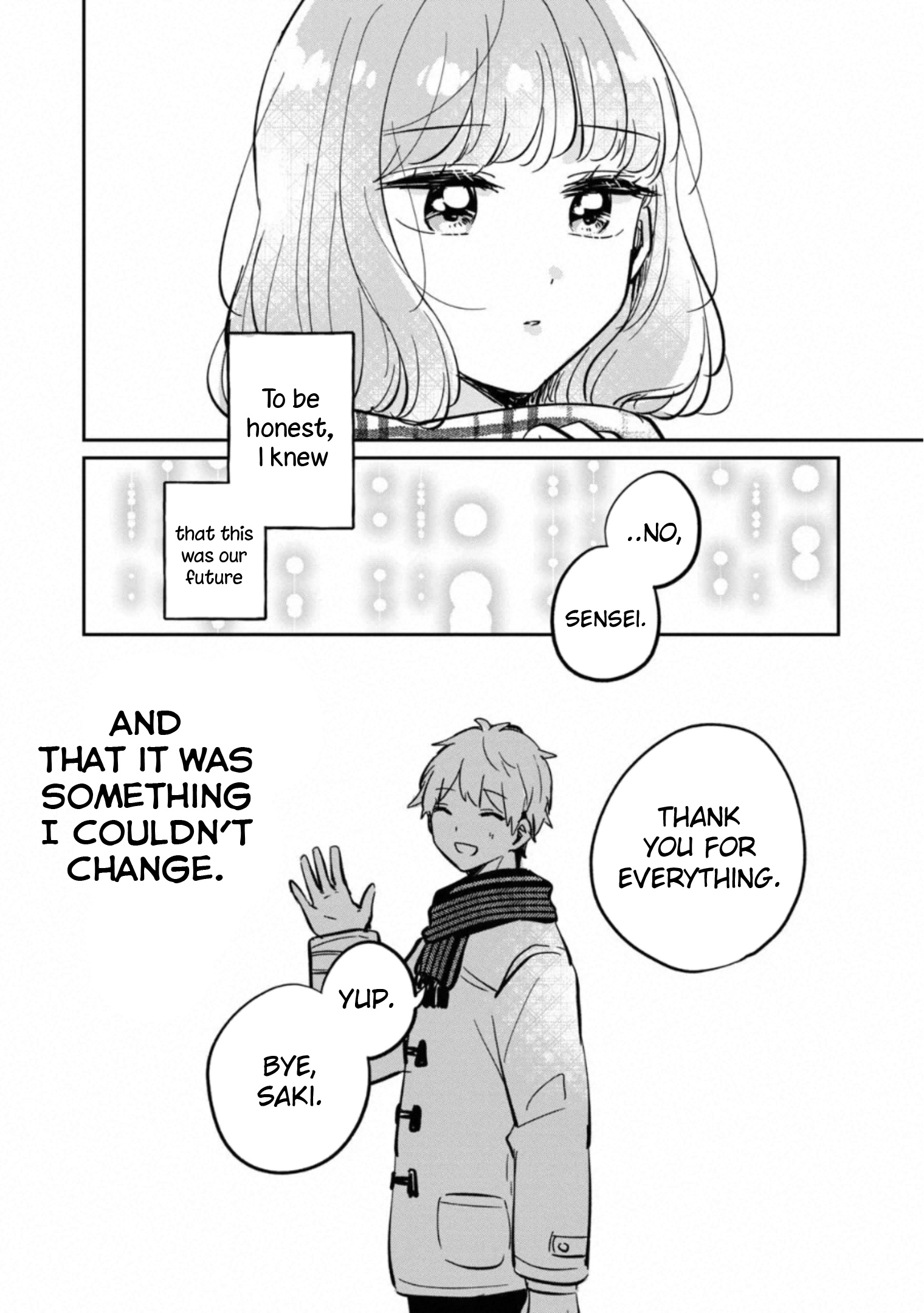 It's Not Meguro-San's First Time - Vol.4 Chapter 30.5: Bonus: To My First Love