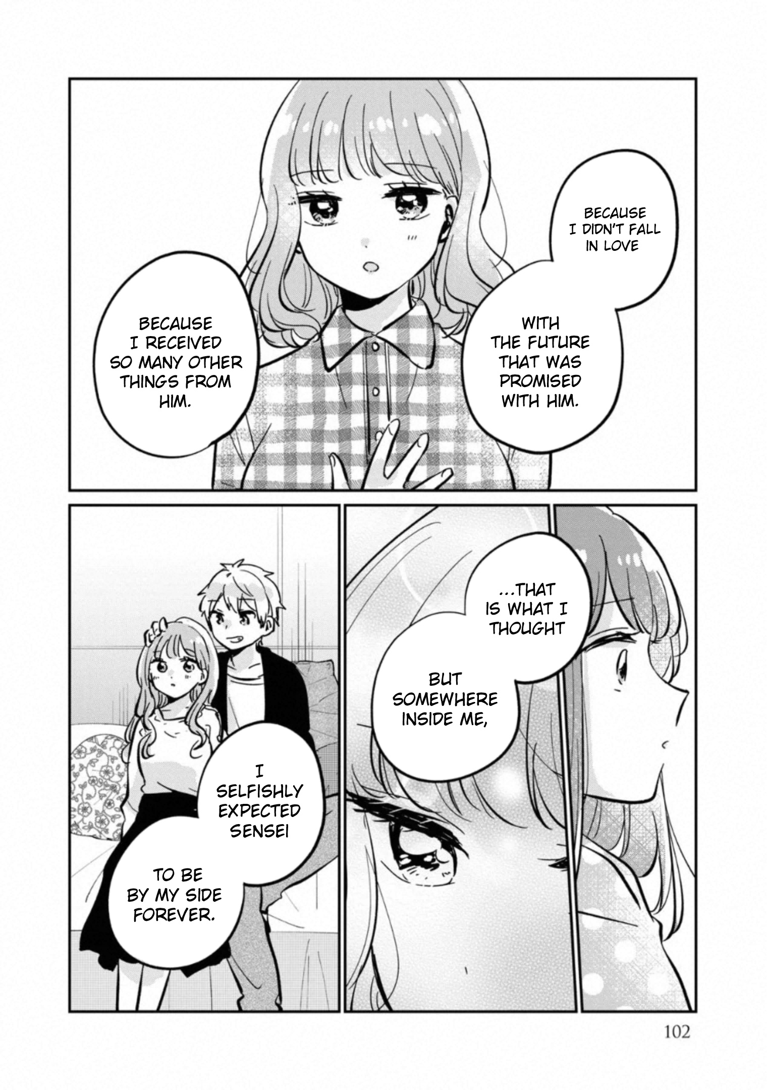 It's Not Meguro-San's First Time - Vol.4 Chapter 30.5: Bonus: To My First Love