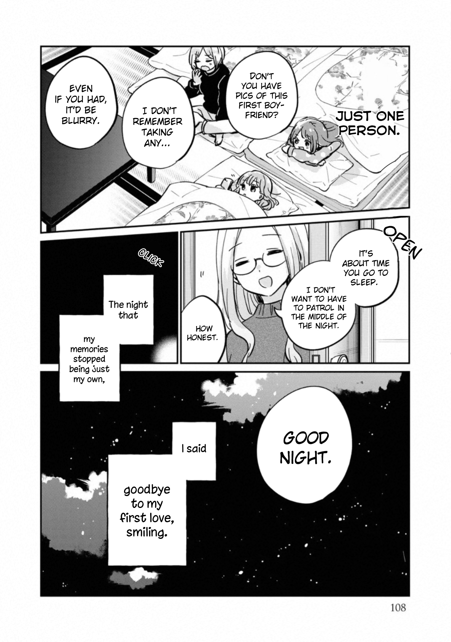 It's Not Meguro-San's First Time - Vol.4 Chapter 30.5: Bonus: To My First Love