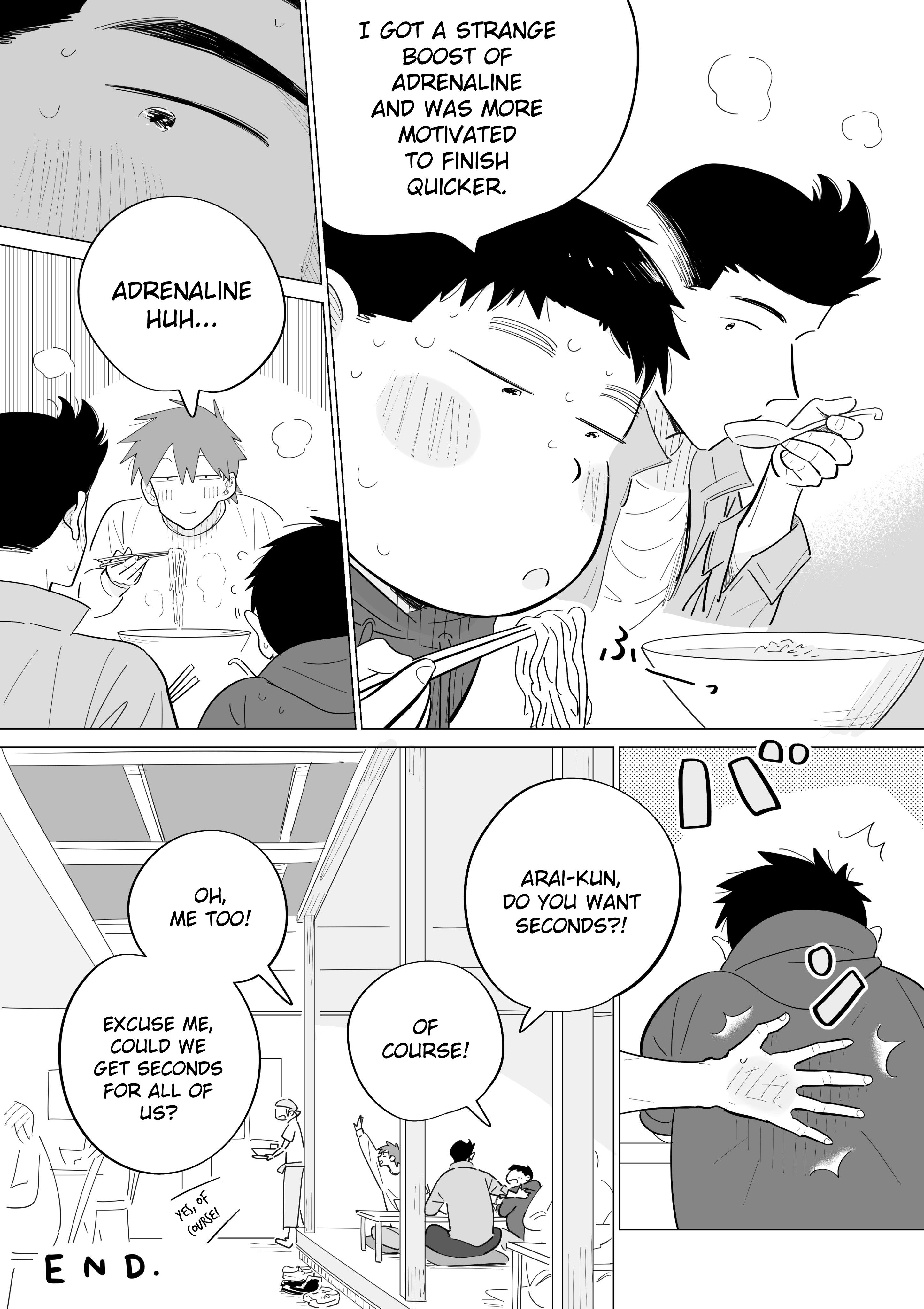 Arai-Kun To Haruma-Senpai - Chapter 23: Adrenaline