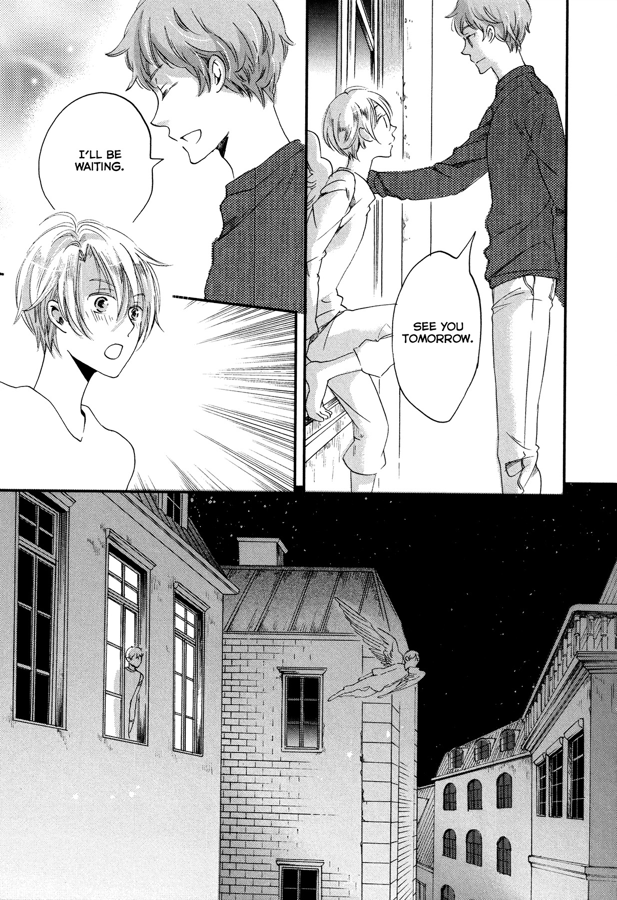 Kabe No Naka No Tenshi (Bikke) - Vol.1 Chapter 2 : The Angel On The Wall (Die Engel An Der Wand) - Part 2