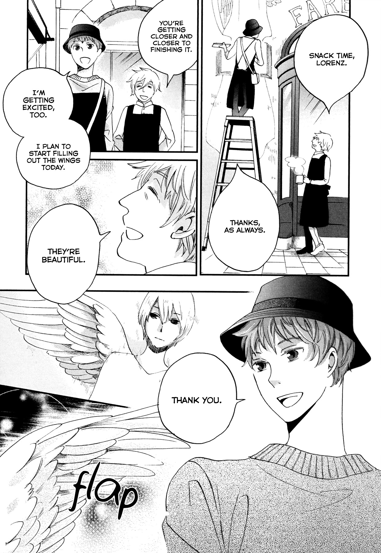 Kabe No Naka No Tenshi (Bikke) - Vol.1 Chapter 1 : The Angel On The Wall (Die Engel An Der Wand) - Part 1