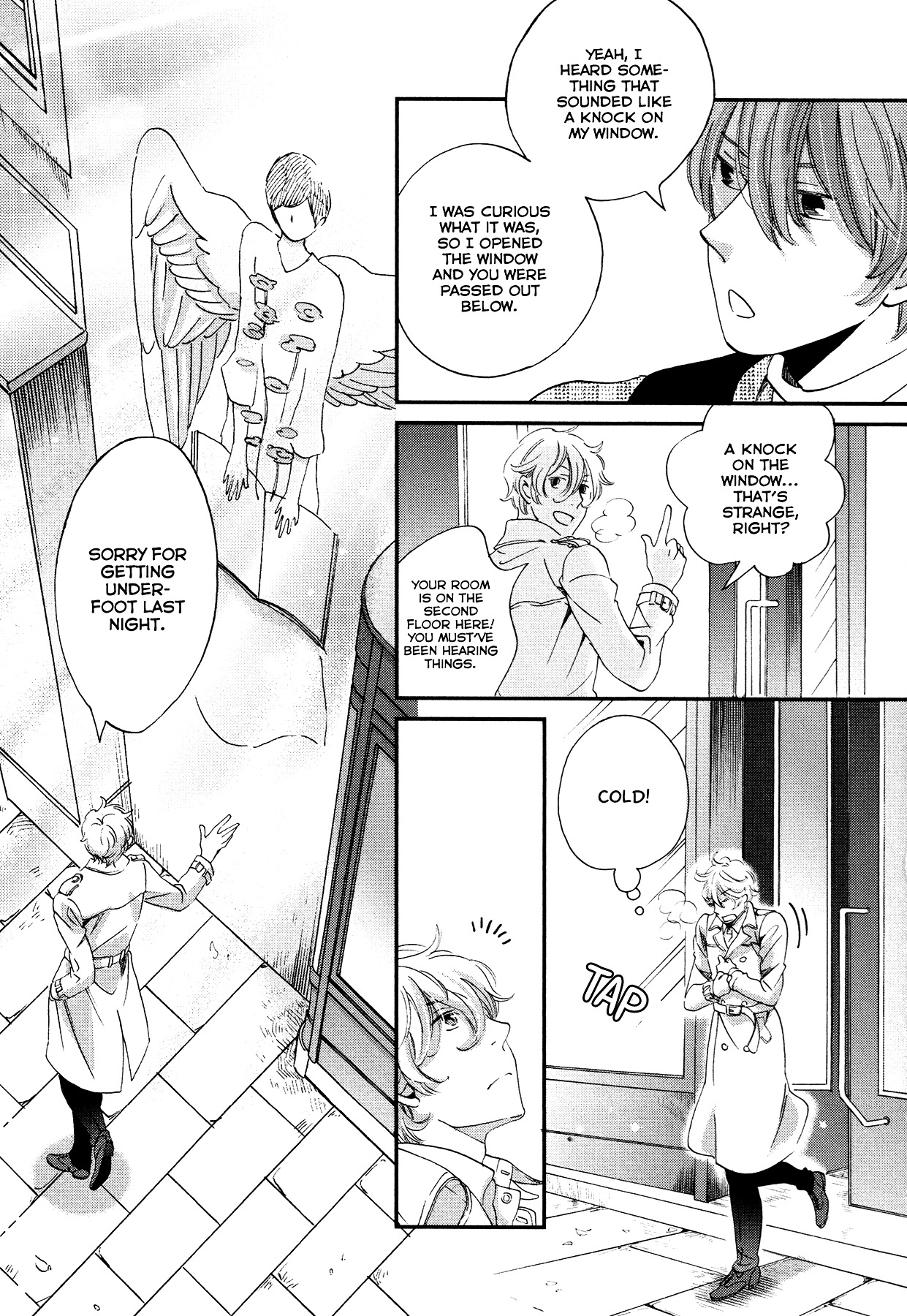 Kabe No Naka No Tenshi (Bikke) - Vol.1 Chapter 3 : The Letter From An Angel Part 1