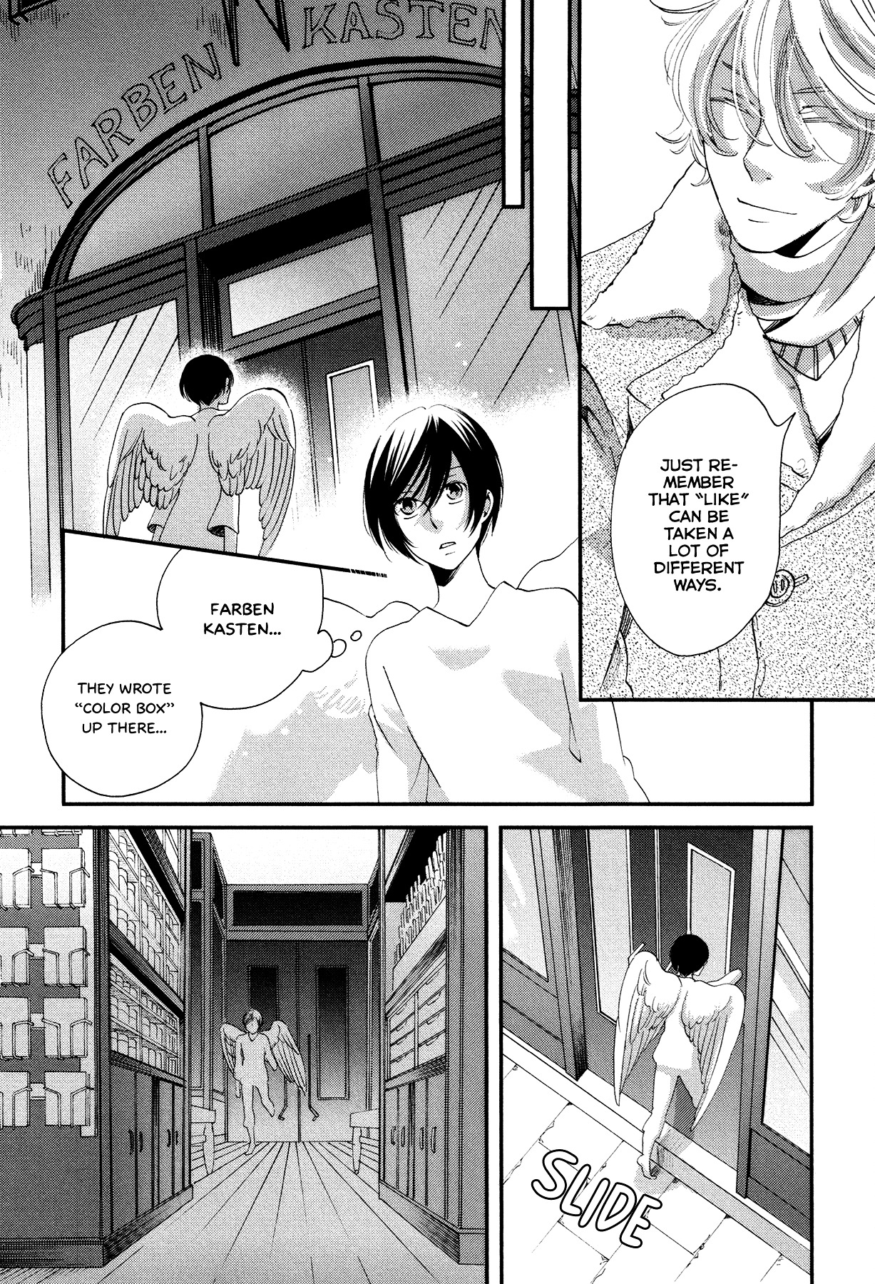 Kabe No Naka No Tenshi (Bikke) - Vol.1 Chapter 3 : The Letter From An Angel Part 1