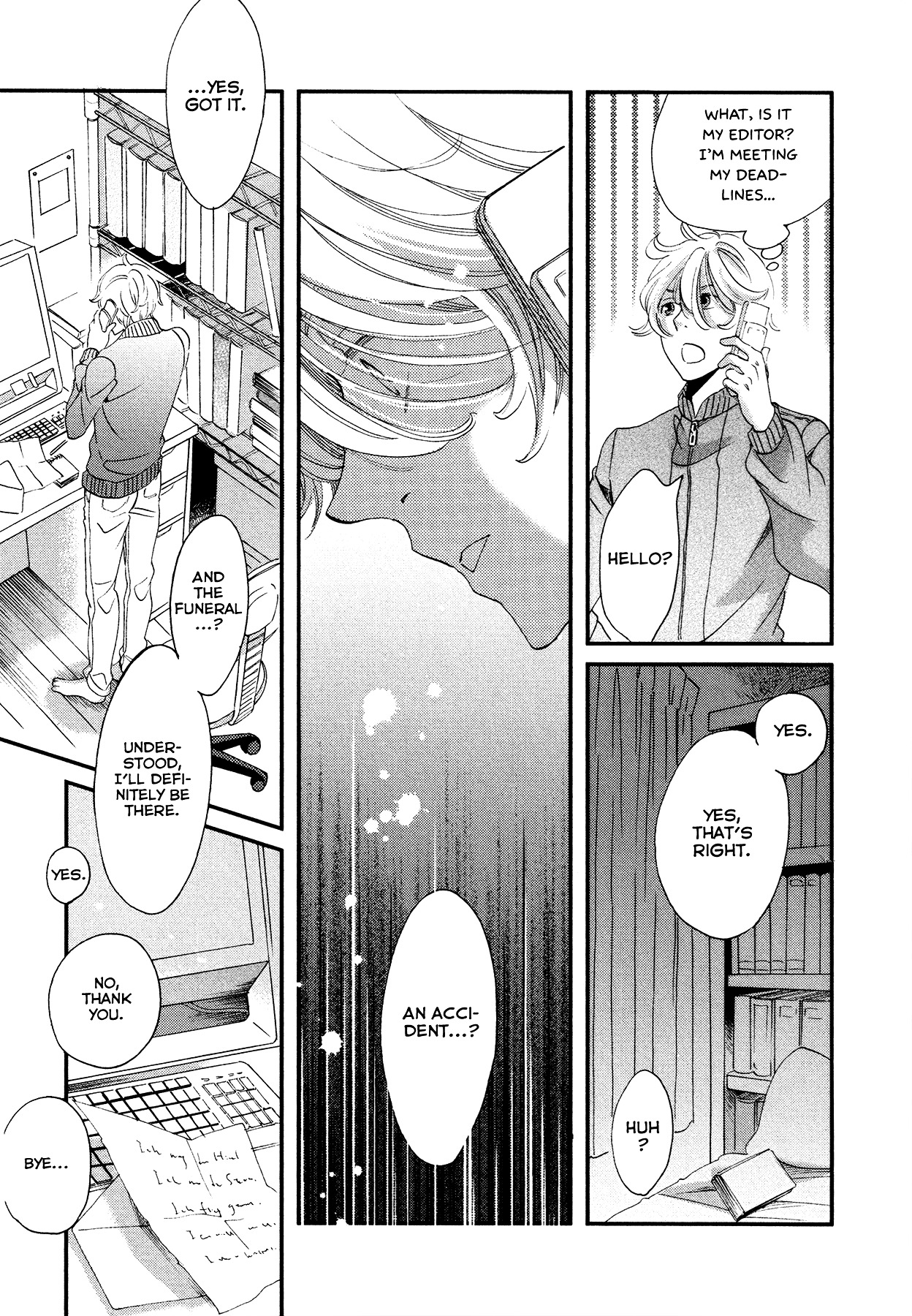 Kabe No Naka No Tenshi (Bikke) - Vol.1 Chapter 3 : The Letter From An Angel Part 1