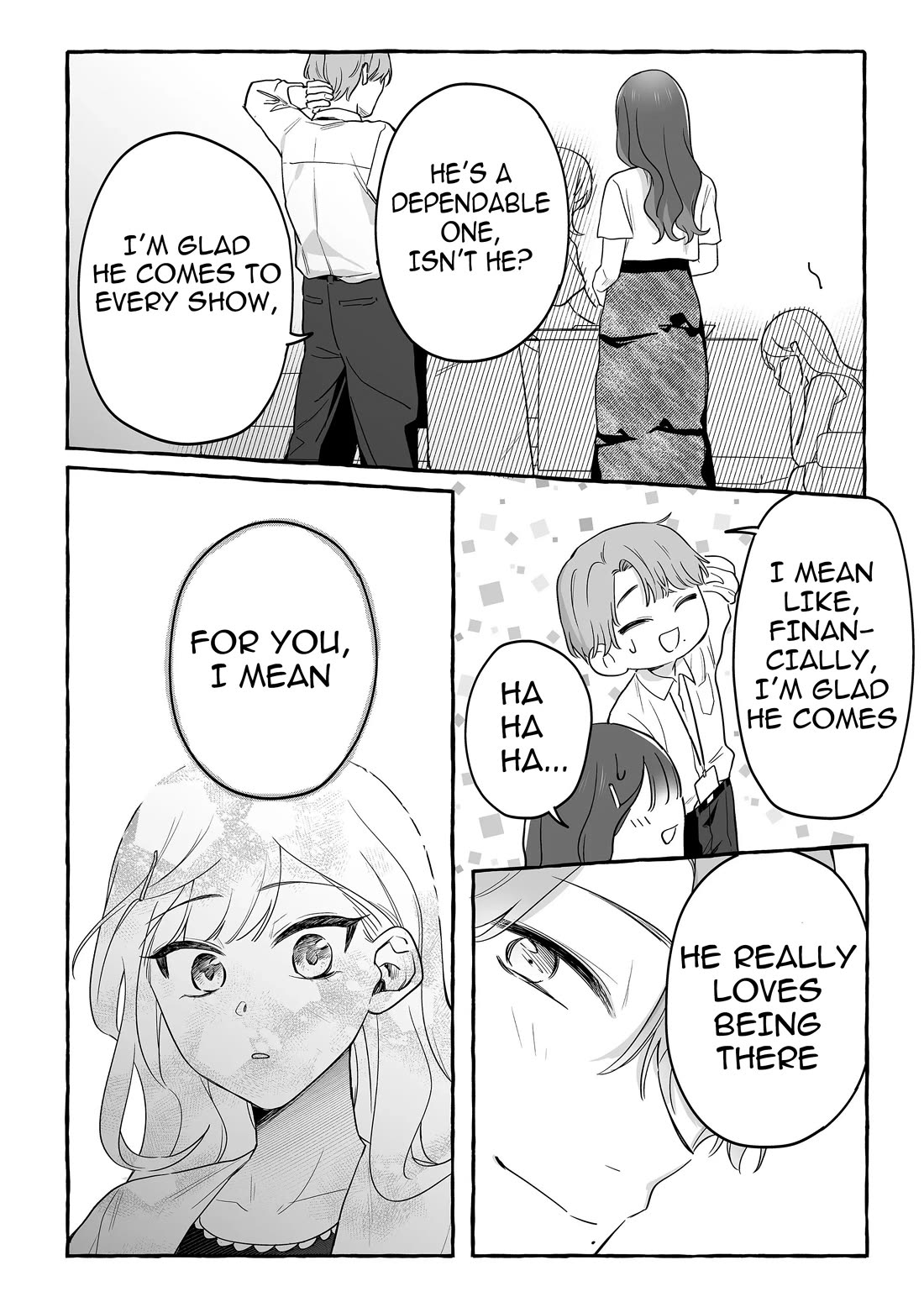 The Useless Idol And Her Only Fan In The World - Chapter 30: Off Duty Idols Pt.2