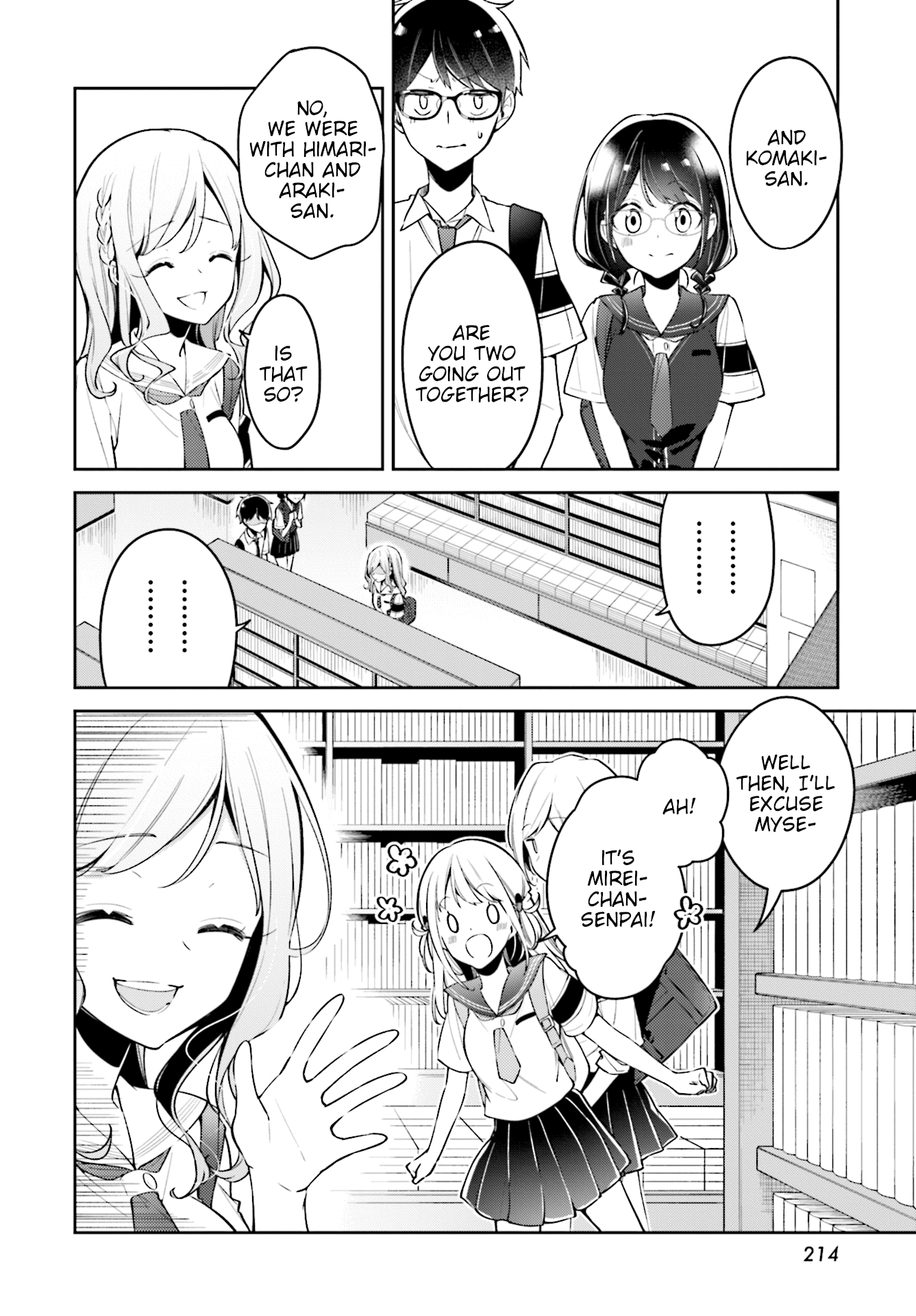 Himari No Mawari - Chapter 9: Mirei Wants To Ask