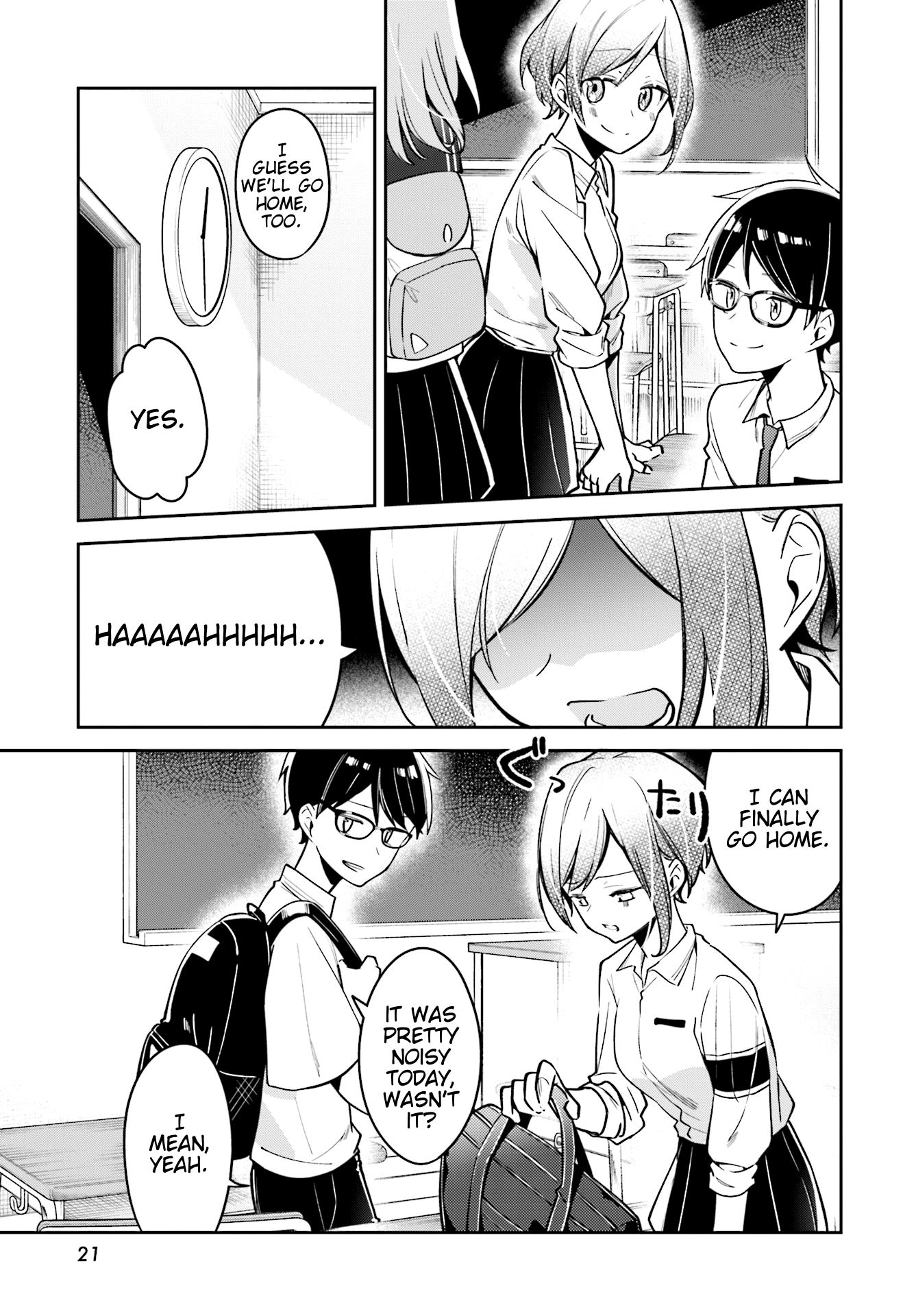 Himari No Mawari - Chapter 7: Haruki Wants To Hurry Home