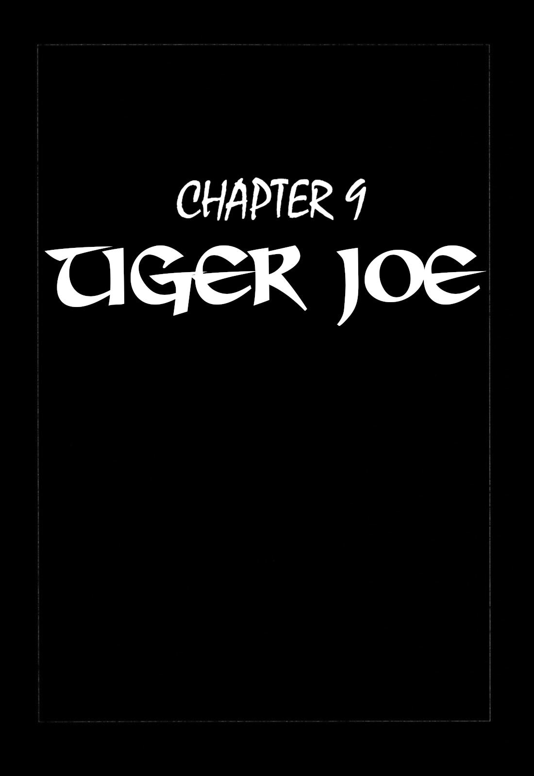 The Vigilant Lionmaru - Vol.2 Chapter 9: Tiger Joe.