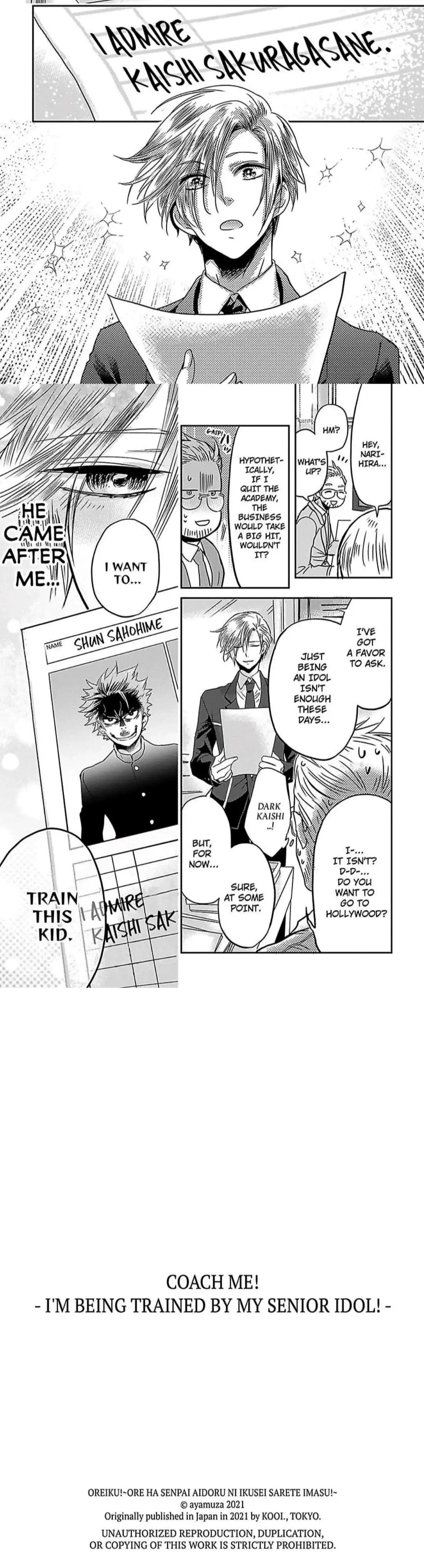 Coach Me! - I'm Being Trained By My Senior Idol! - - Chapter 9