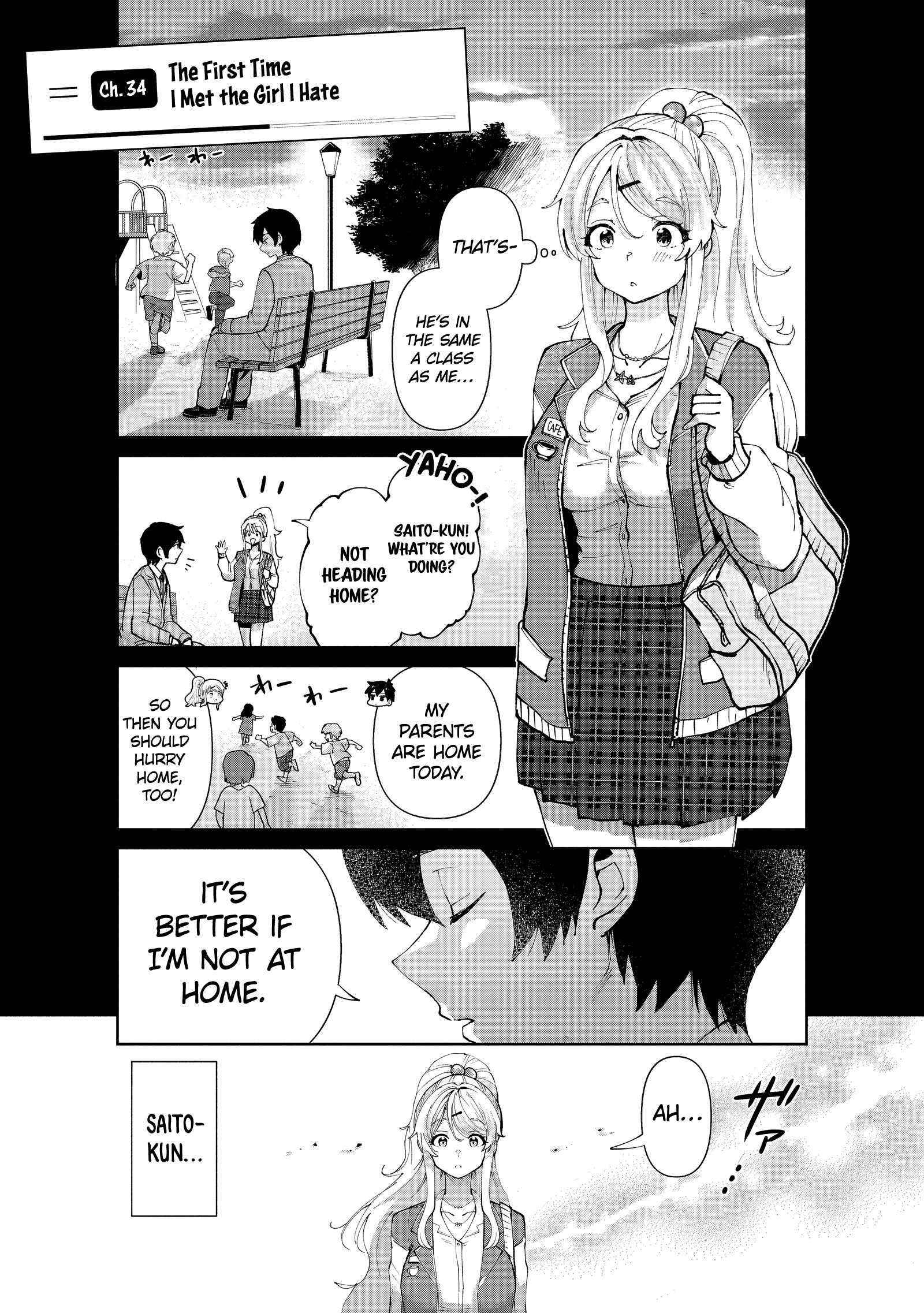 Class No Daikirai Na Joshi To Kekkon Suru Koto Ni Natta - Chapter 34.1