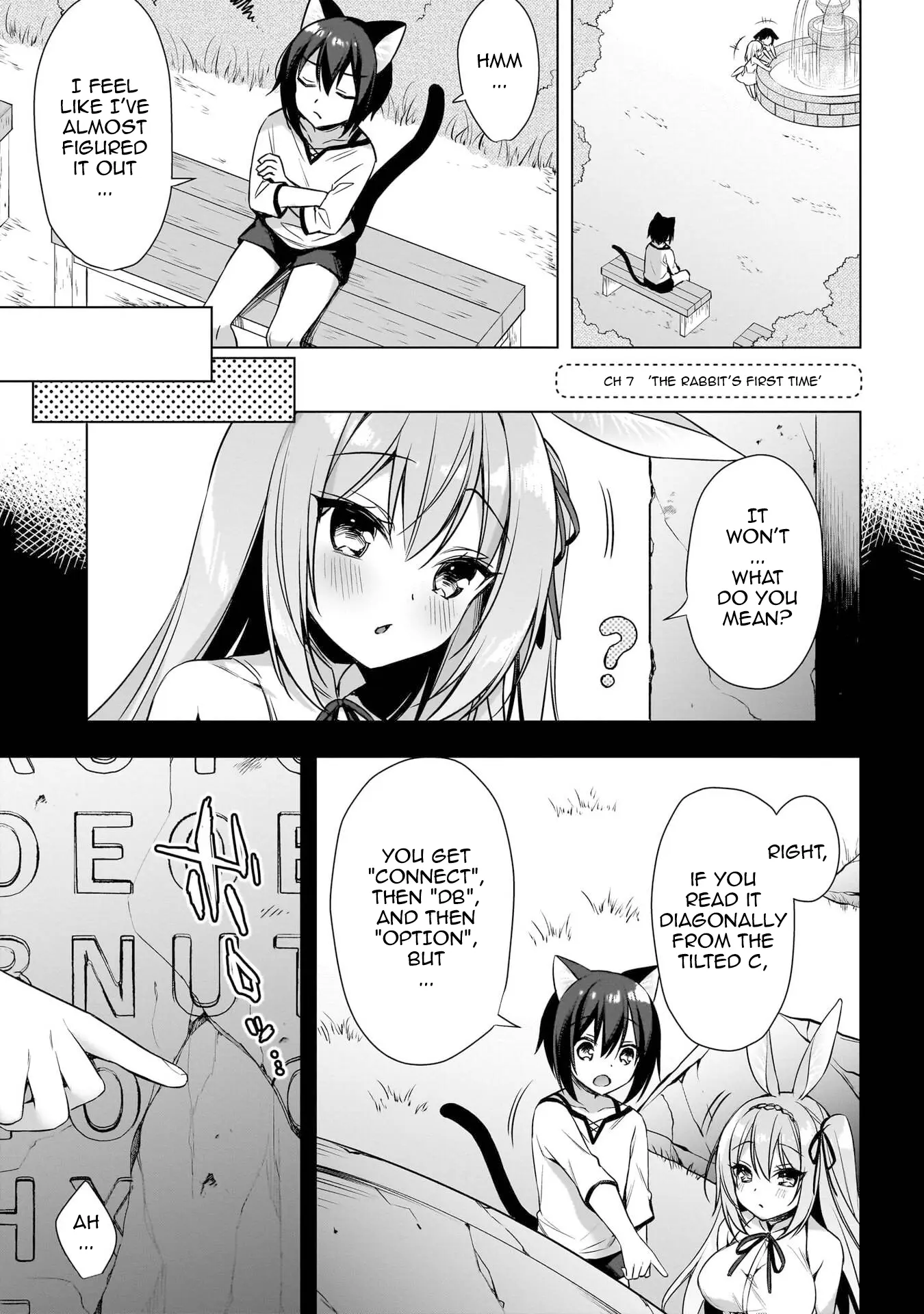 Boku No Risou No Isekai Seikatsu ~Tensei Shitara Kemomimi Musume Darake No Sekai De Harem Ni~ - Vol.2 Chapter 7: The Rabbit's First Time...