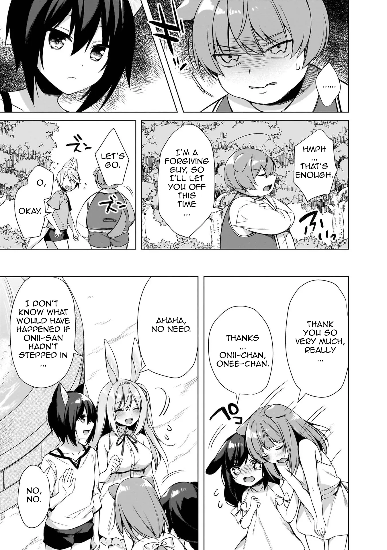 Boku No Risou No Isekai Seikatsu ~Tensei Shitara Kemomimi Musume Darake No Sekai De Harem Ni~ - Vol.2 Chapter 7: The Rabbit's First Time...